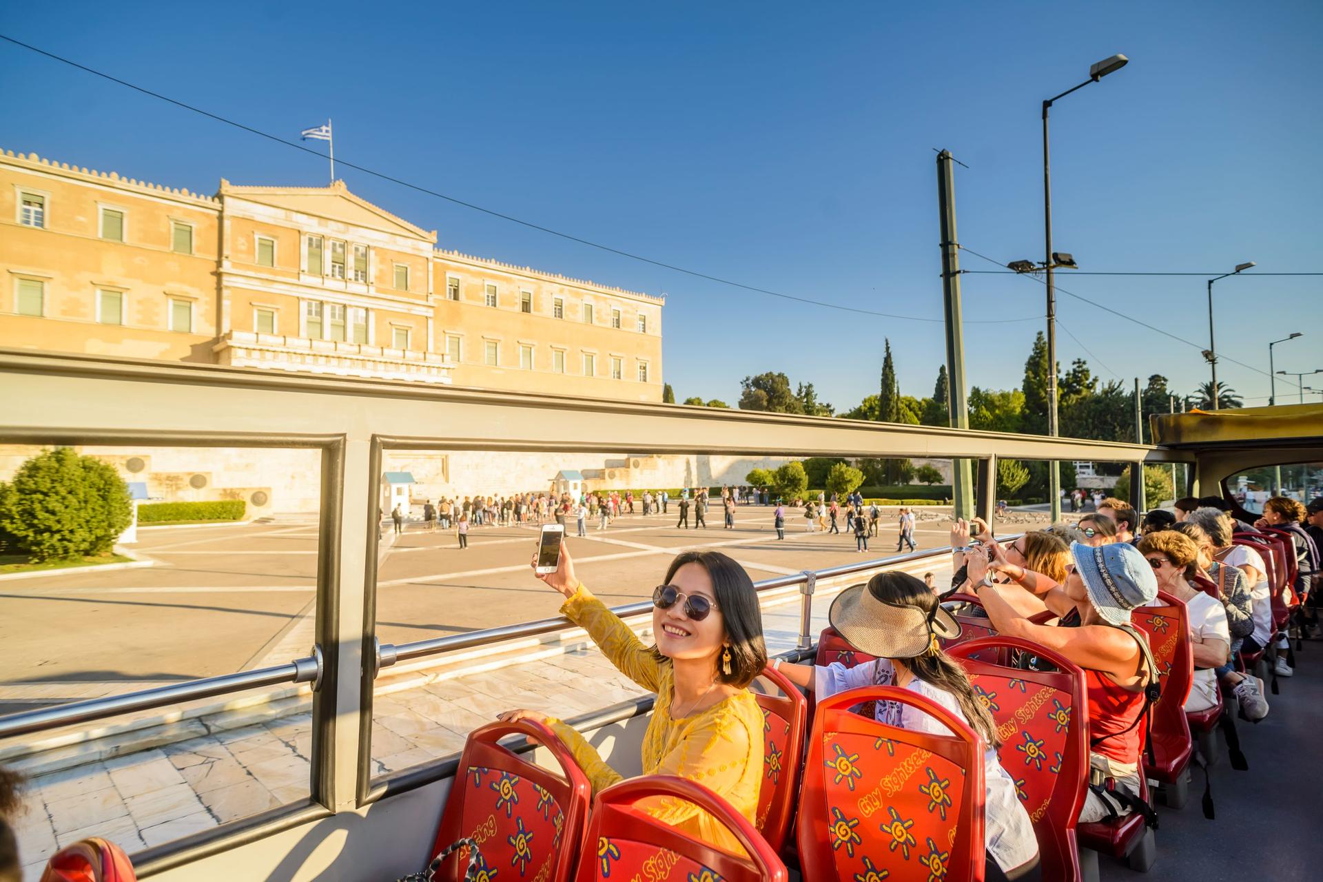 Athens Hop-On Hop-Off Bus by City Sightseeing - Thumbnail 2