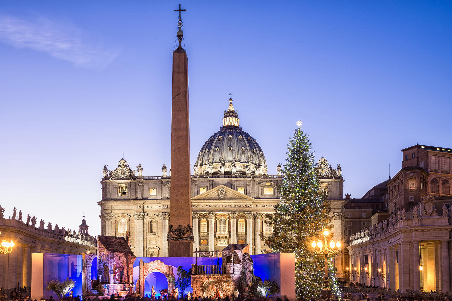 Rome Hop On Hop Off Christmas Lights by Night Open Bus - Thumbnail 9