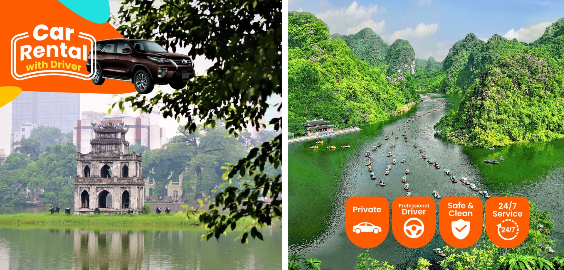 Hanoi Private transfer from/to Ninh Binh - Image 1