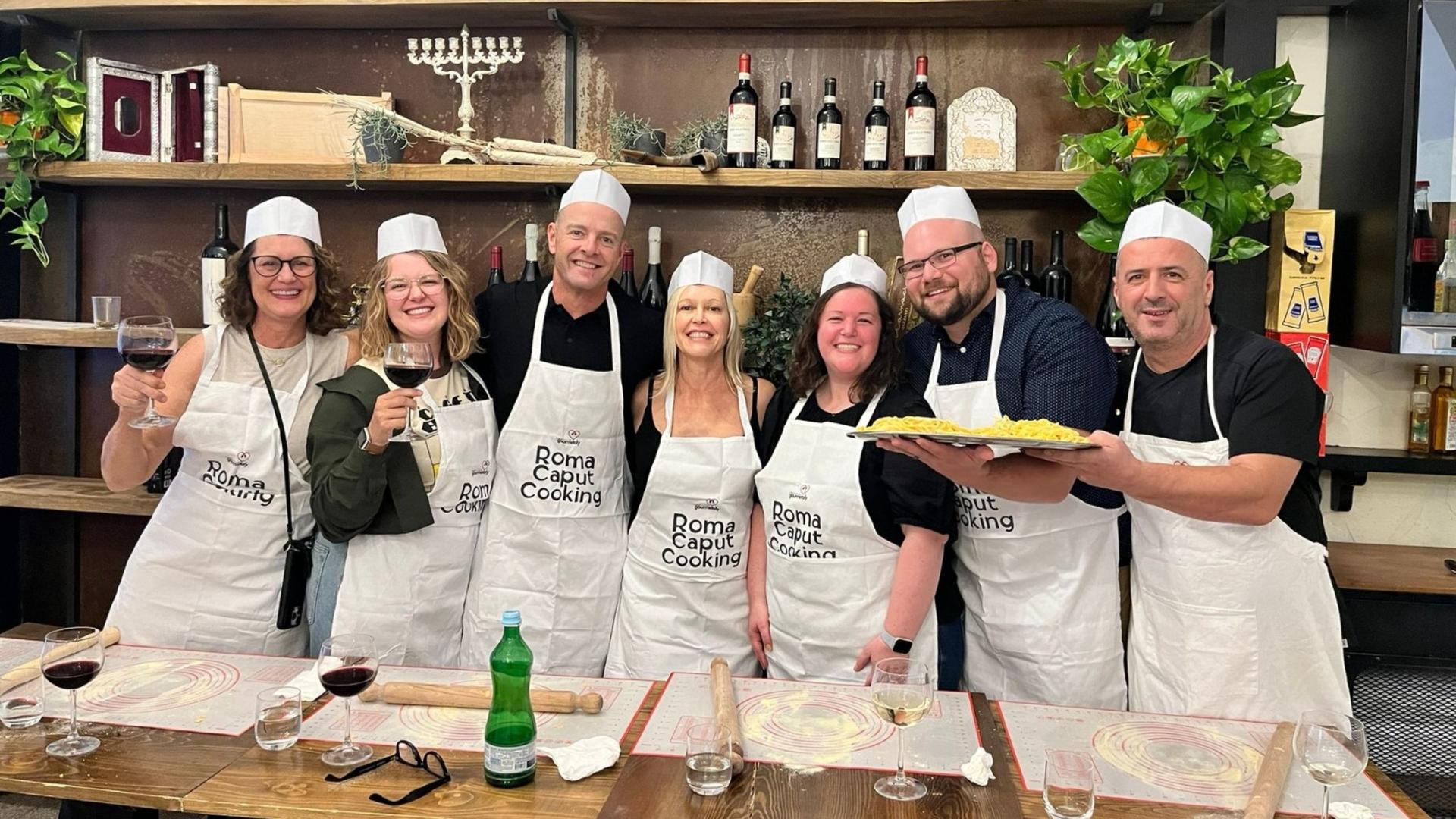 Sunset cooking class experience in Rome - Thumbnail 4