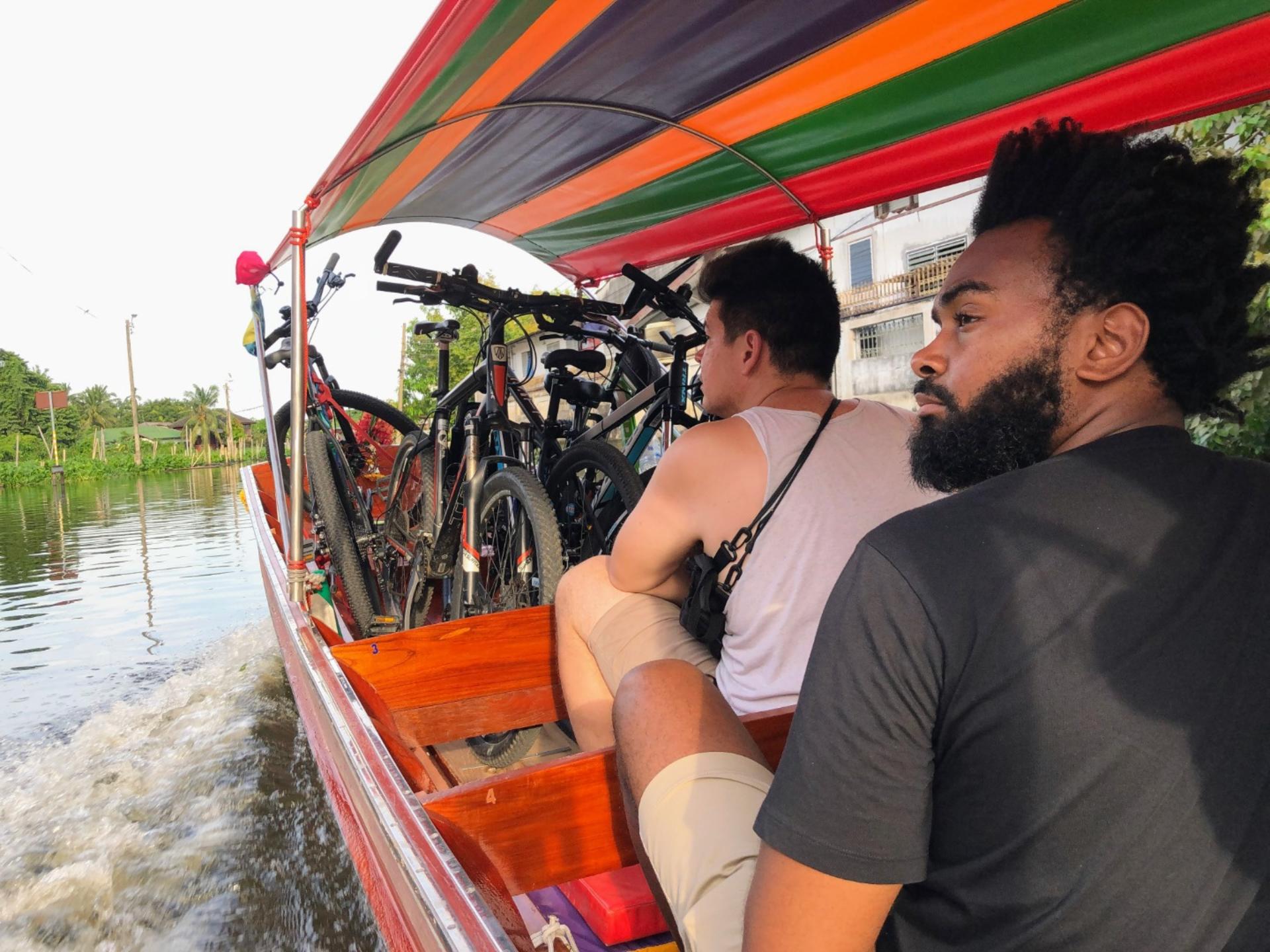 Bangkok Bike and Canal Boat Tour with Lunch - Thumbnail 4