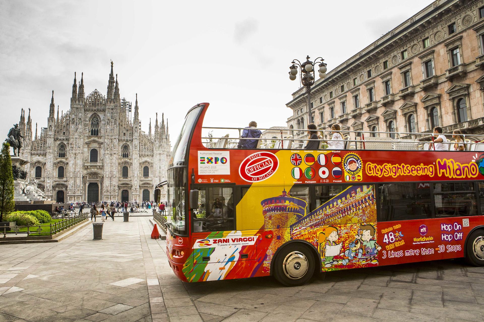 Milan City Hop-On Hop-Off Tour