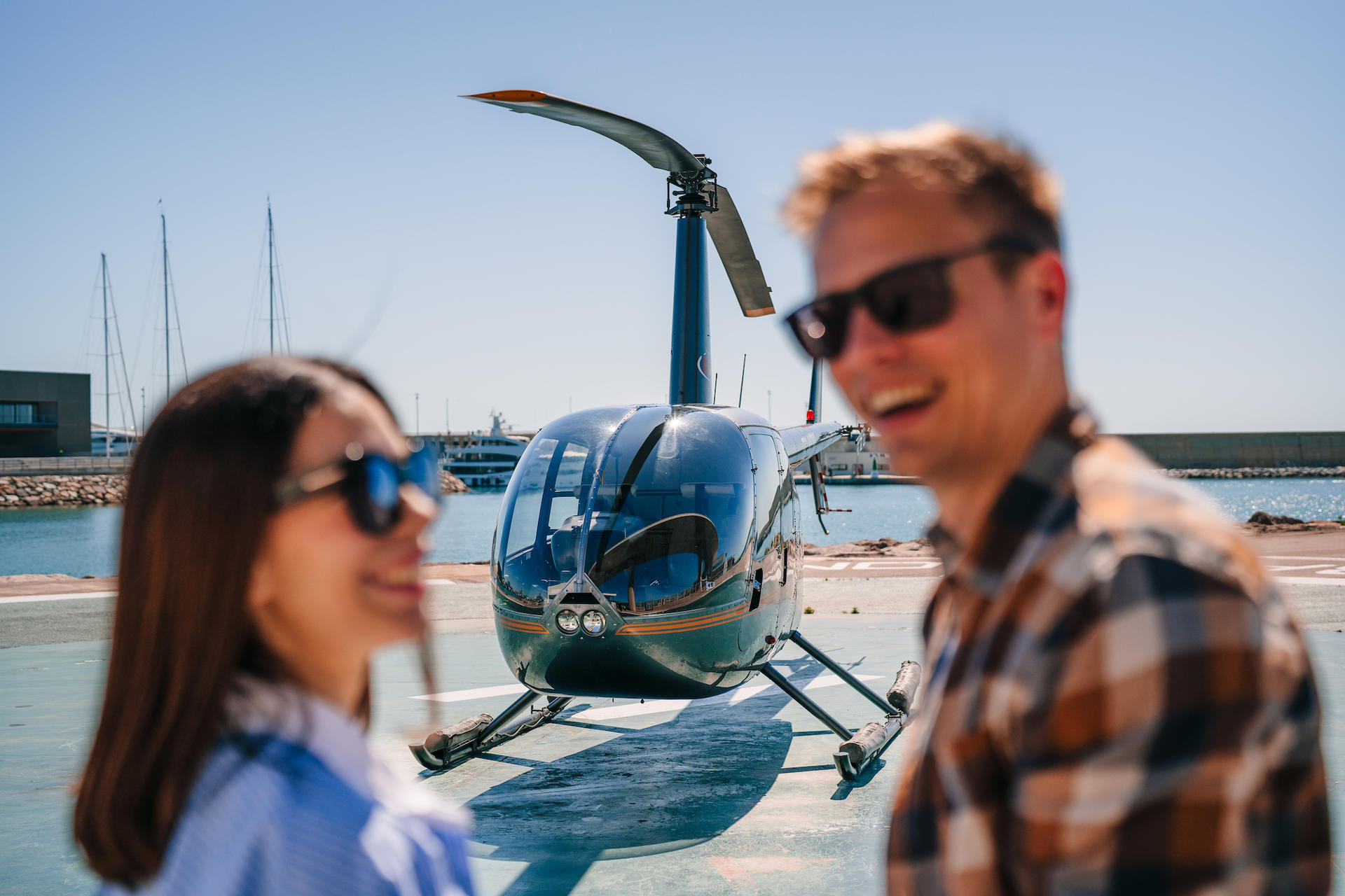 Barcelona: Private Old Town Walking, Helicopter and Boat Ride - Thumbnail 10