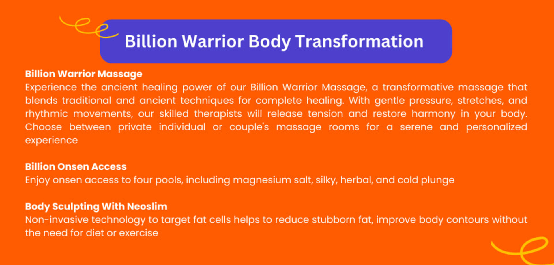 Spa and Massage Experience at Billion Onsen Kuala Lumpur - Thumbnail 4