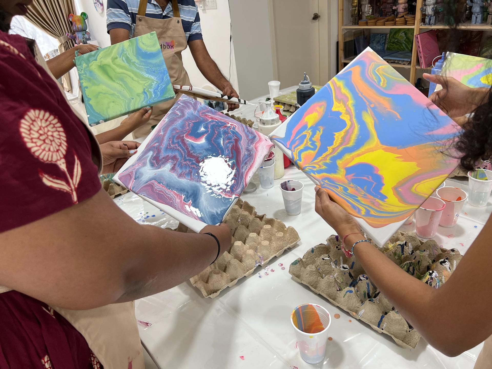 Fluid Art Workshop in Kuala Lumpur - Thumbnail 2
