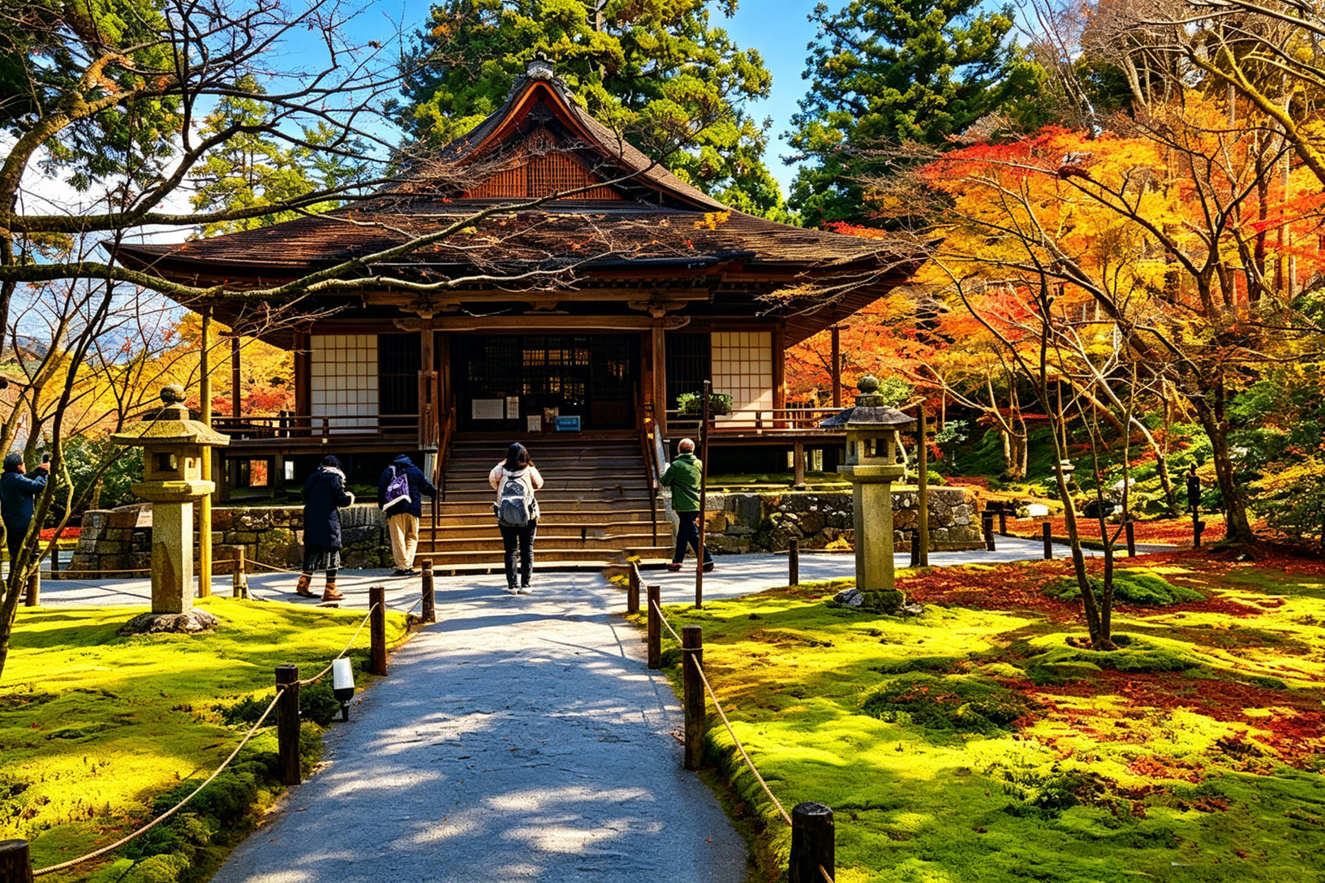 Kyoto Small Group Day Tour: Kifune Shrine & Nanzen-ji Temple / Eikan-dō Zenrin-ji & Sanzen-in & Eizan Electric Railway Experience (Departing from Osaka/Kyoto, Driver-Guide Service) - Thumbnail 4