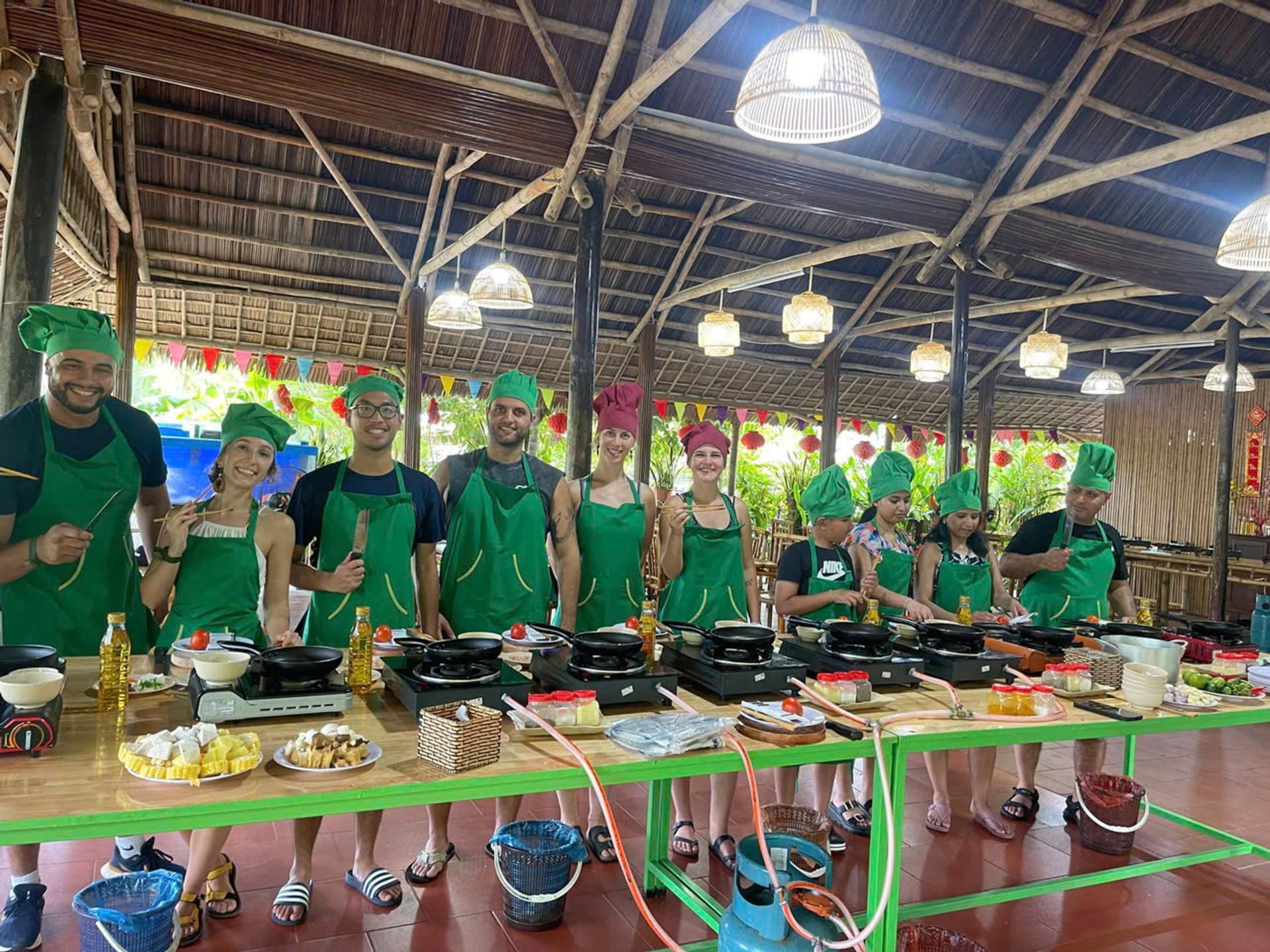 From Hoi An: Cooking Class, Coconut Basket Boat & Lantern Release - Thumbnail 10