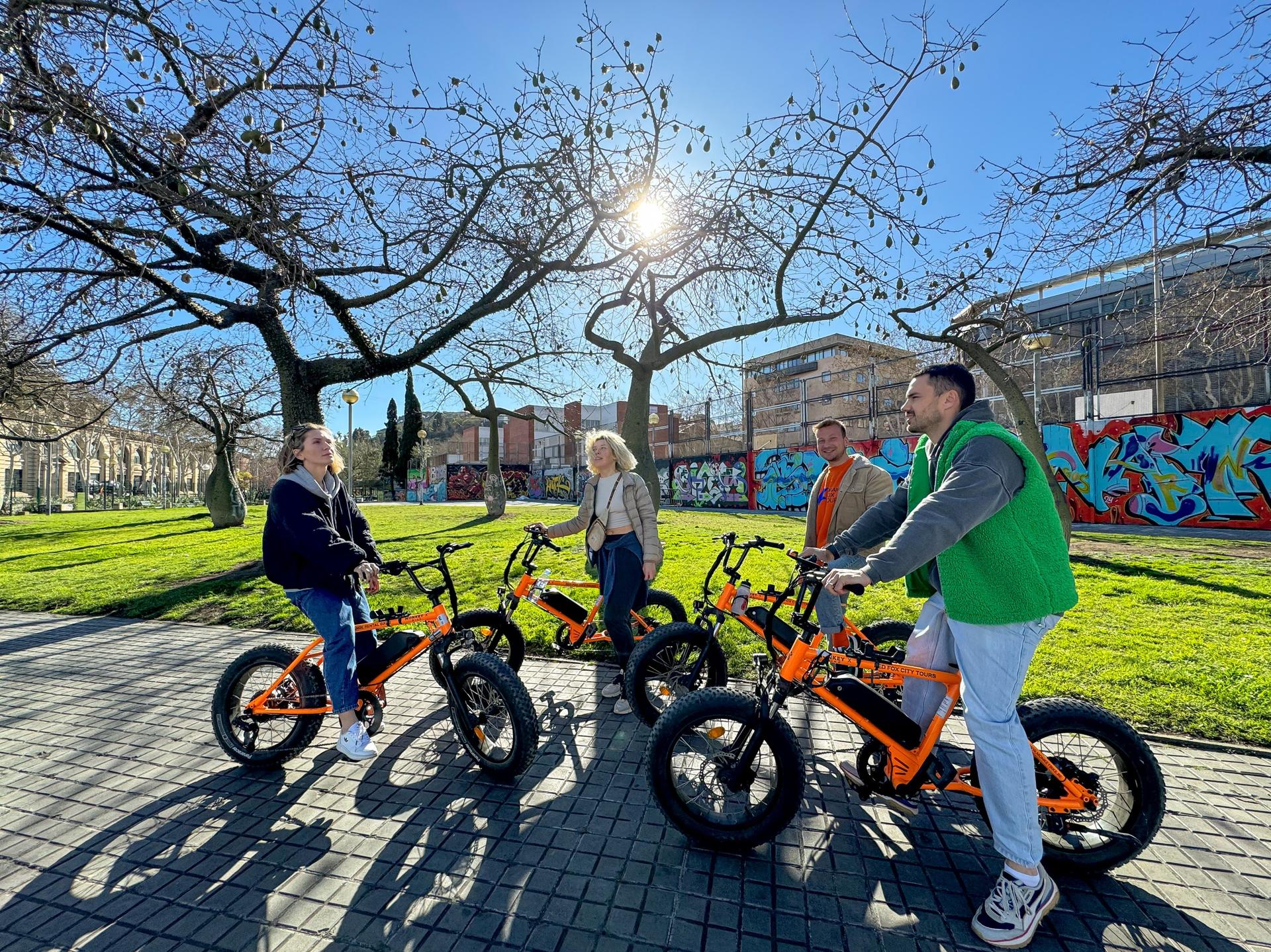 Barcelona Montjuïc Half-Day Small Group Electric Bike Tour - Image 1