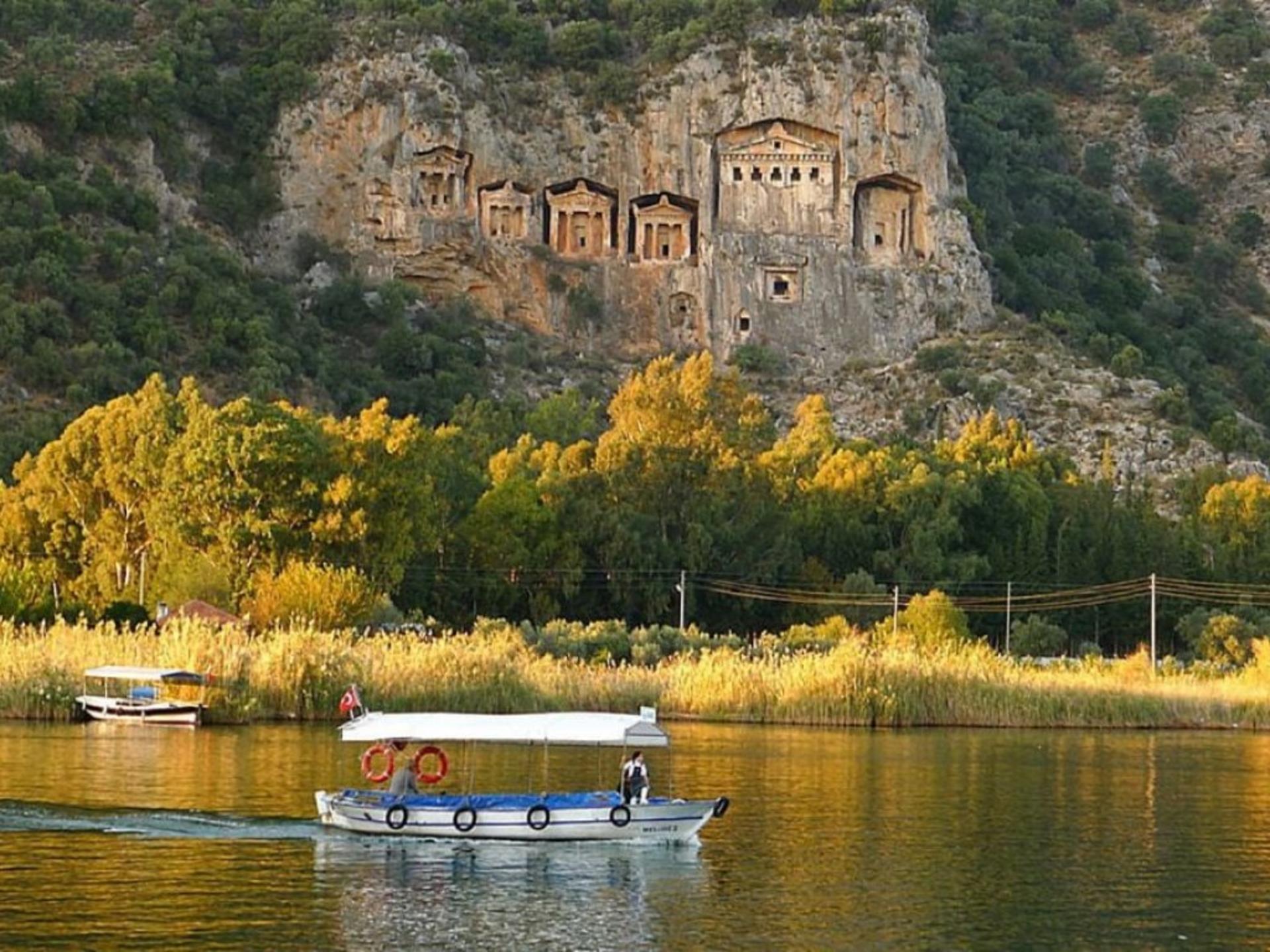 Dalyan Lycian Rock Tombs & Turtle Beach River Cruise from Marmaris - Thumbnail 3