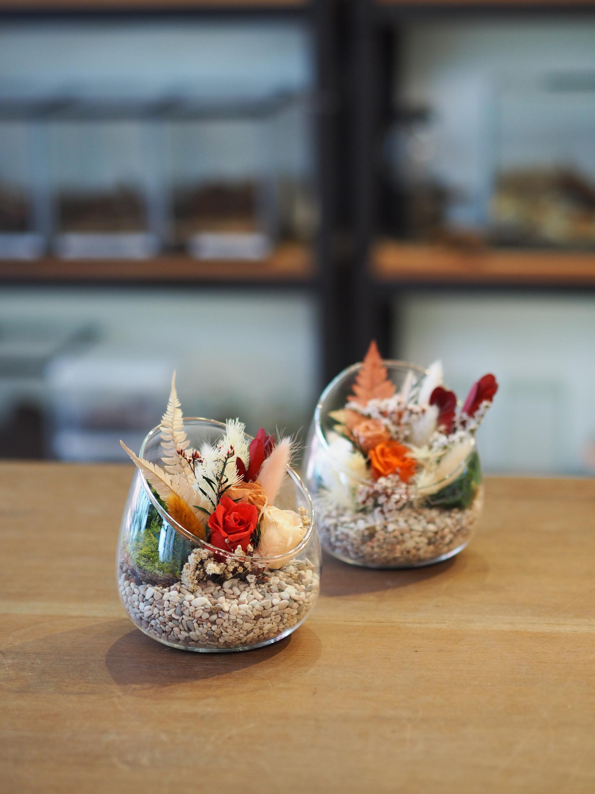 Preserved Flower Garden Workshop in Singapore by J2 Terrarium - Image 1