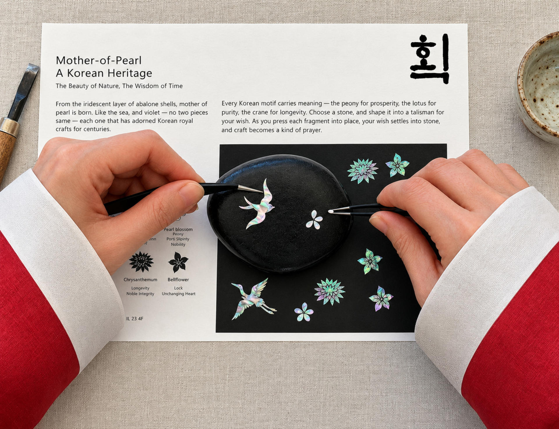 Seoul: Wearing Hanbok and Making Mother-of-Pearl Craft - Image 1