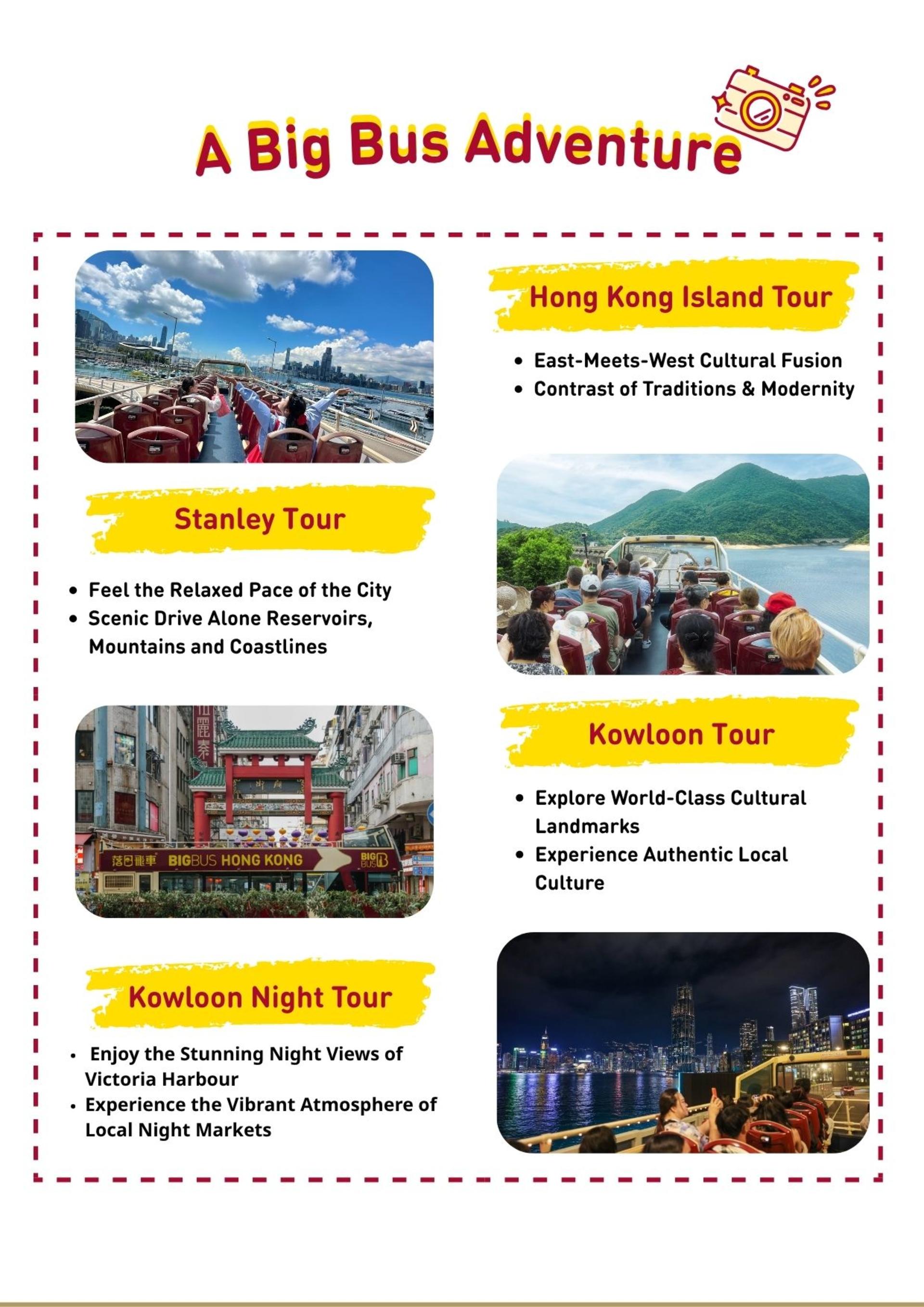 Hong Kong Big Bus Unlimited Hop-On Hop-Off Sightseeing Tours - Thumbnail 4