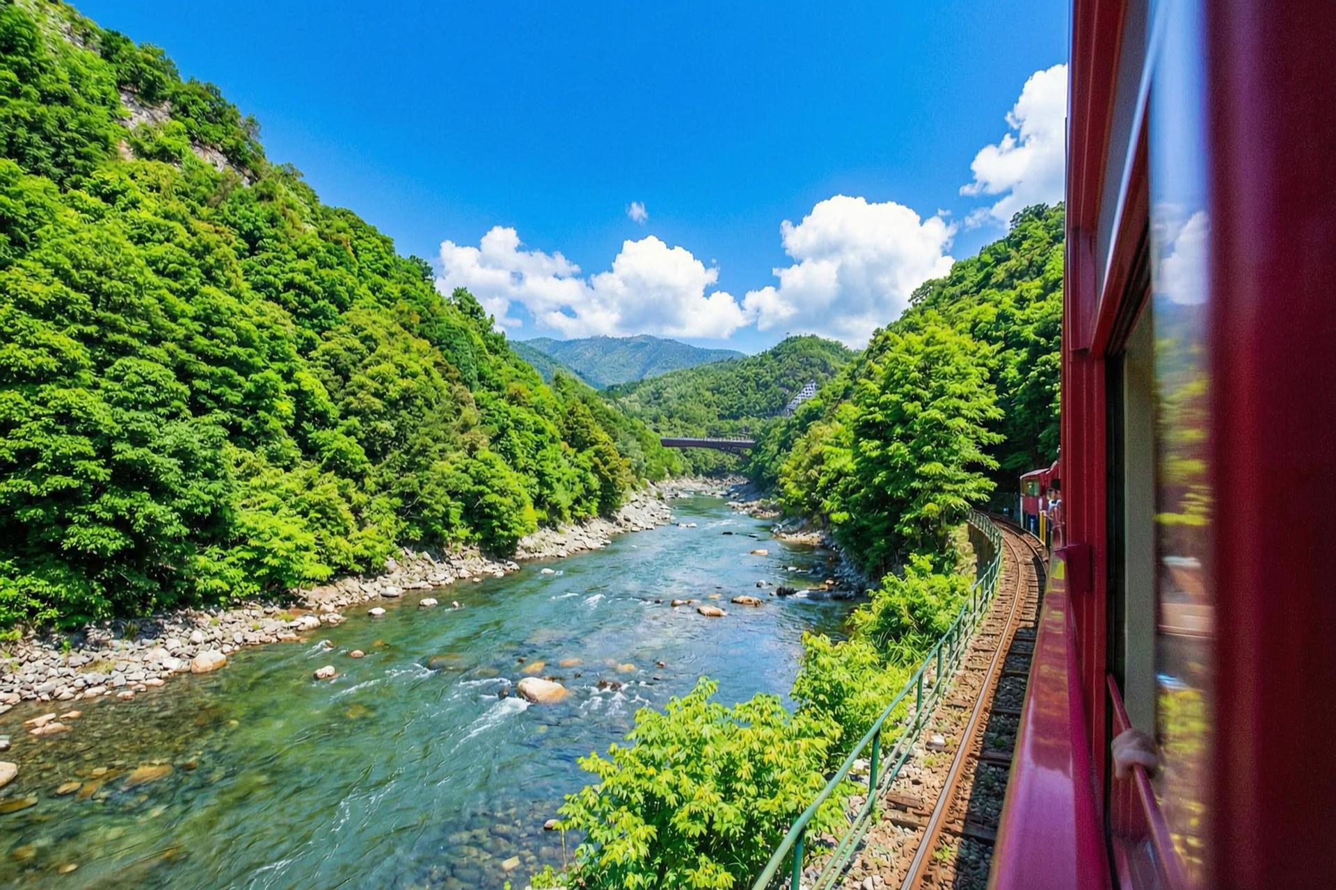 【Kyoto & Nara Historical and Cultural Scenic Day Tour】Arashiyama Scenic Railway & Fushimi Inari-taisha Shrine Senbon Torii & Nara Park & Togetsukyo Bridge & Bamboo Grove Path & Kimono Forest (Departing from Osaka or Kyoto) - Thumbnail 9