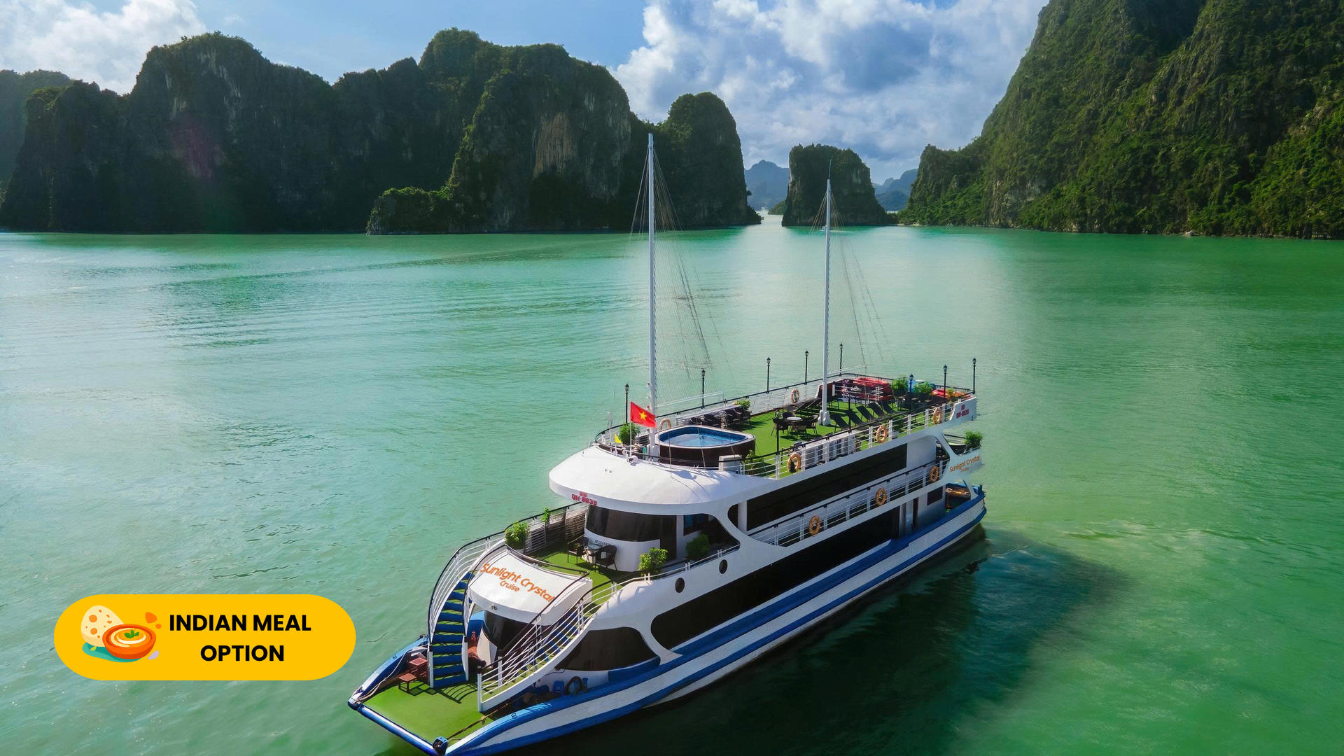 Sunlight Crystal Day Cruise: Ha Long Bay, Sung Sot, Ti Top - Image 1