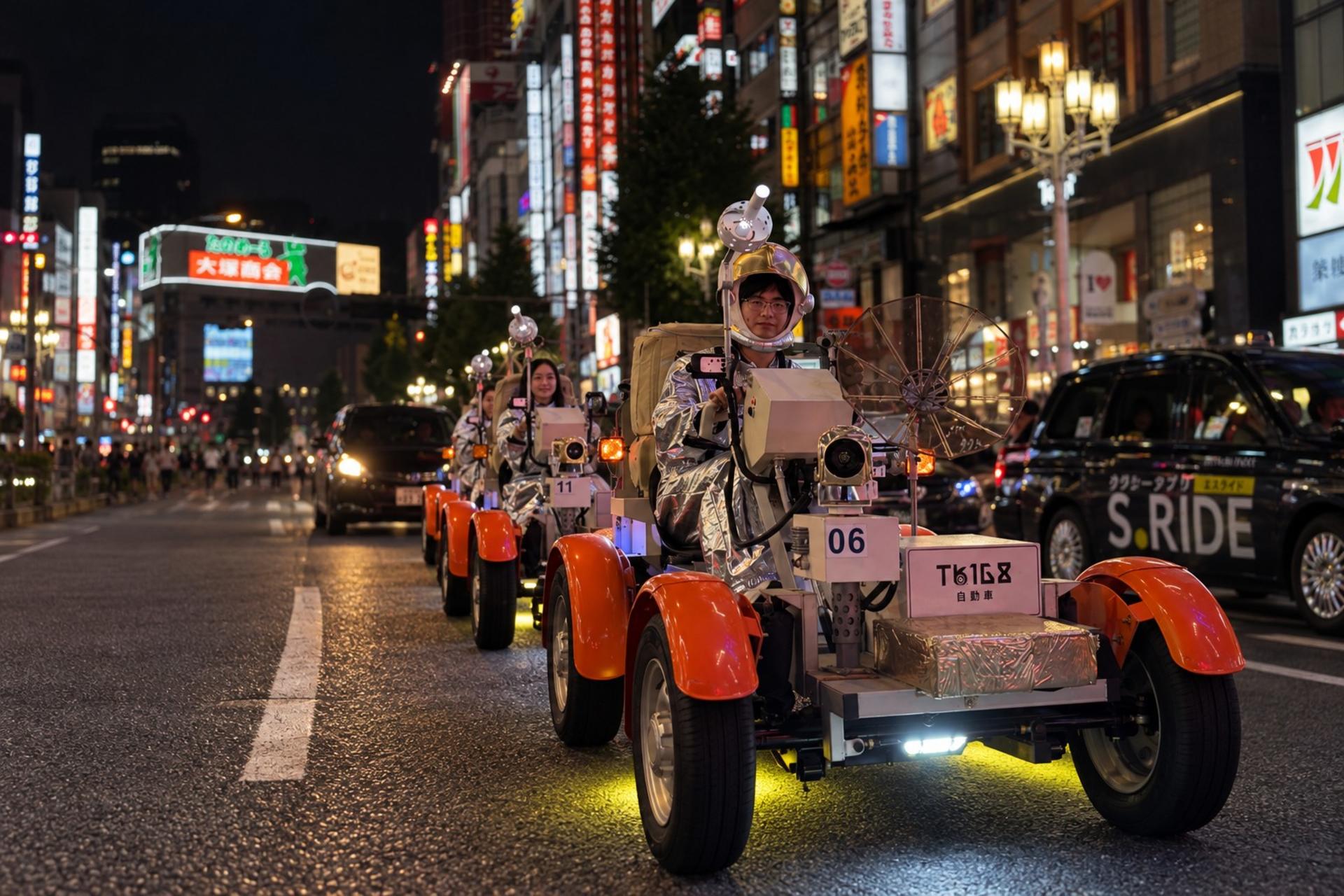 Tokyo: Space-Inspired Go-Kart Adventure | TK168 Space Kart - Thumbnail 2