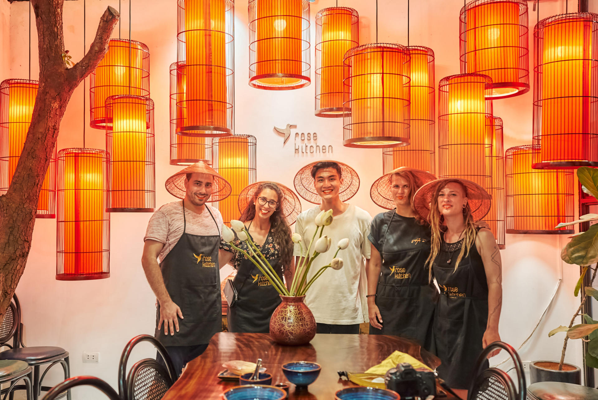 Hanoi Cooking Class: Bun Cha, Pho & Summer Rolls with Free Coffee - Image 1