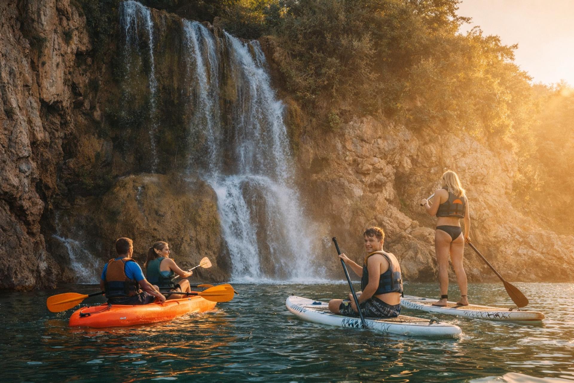 Antalya Lara: Sunrise SUP and Kayak Tour with Instructor - Thumbnail 18