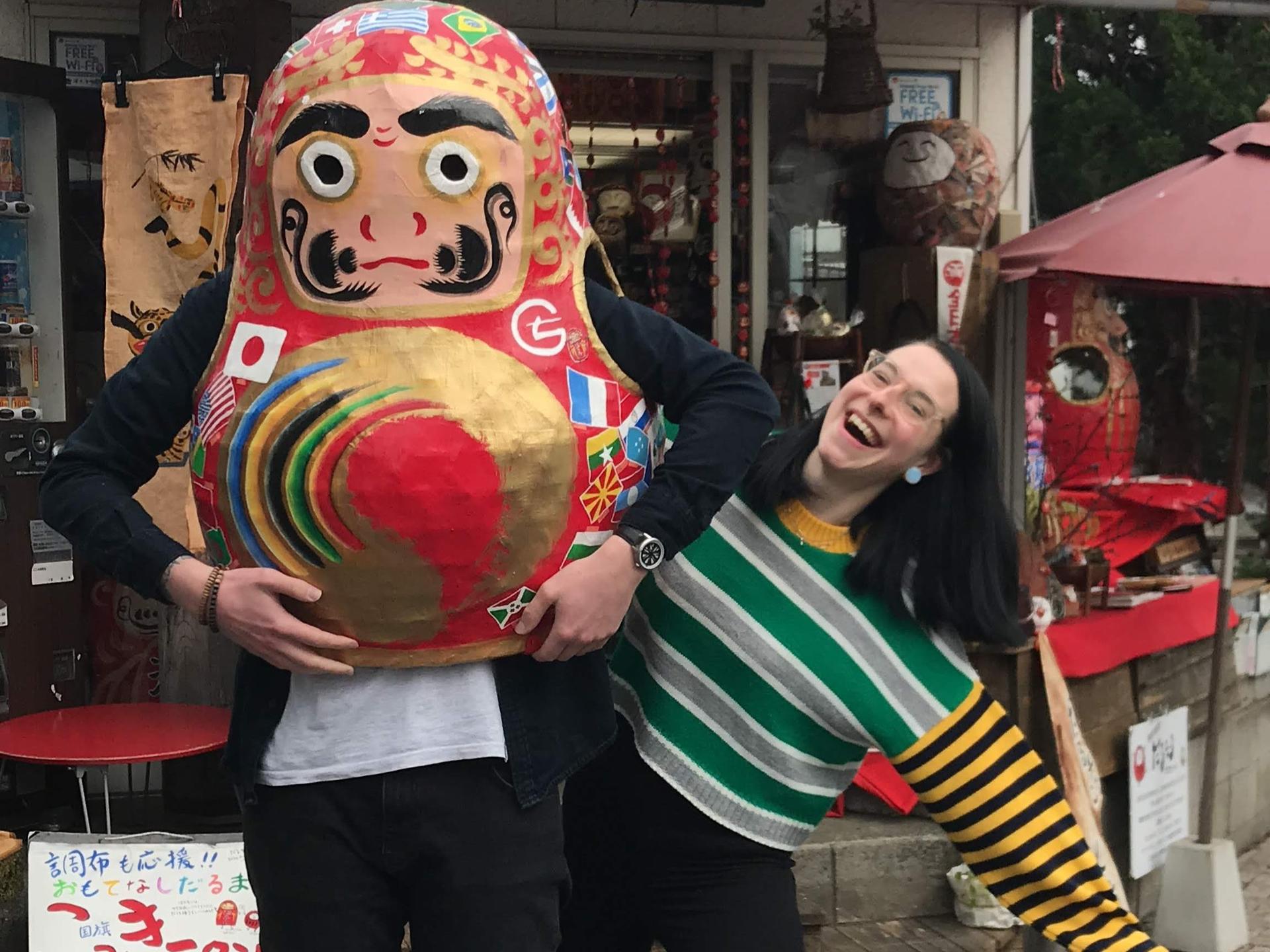 [Daruchan's House]  Daruma Cloth-Covering Experience - Thumbnail 3