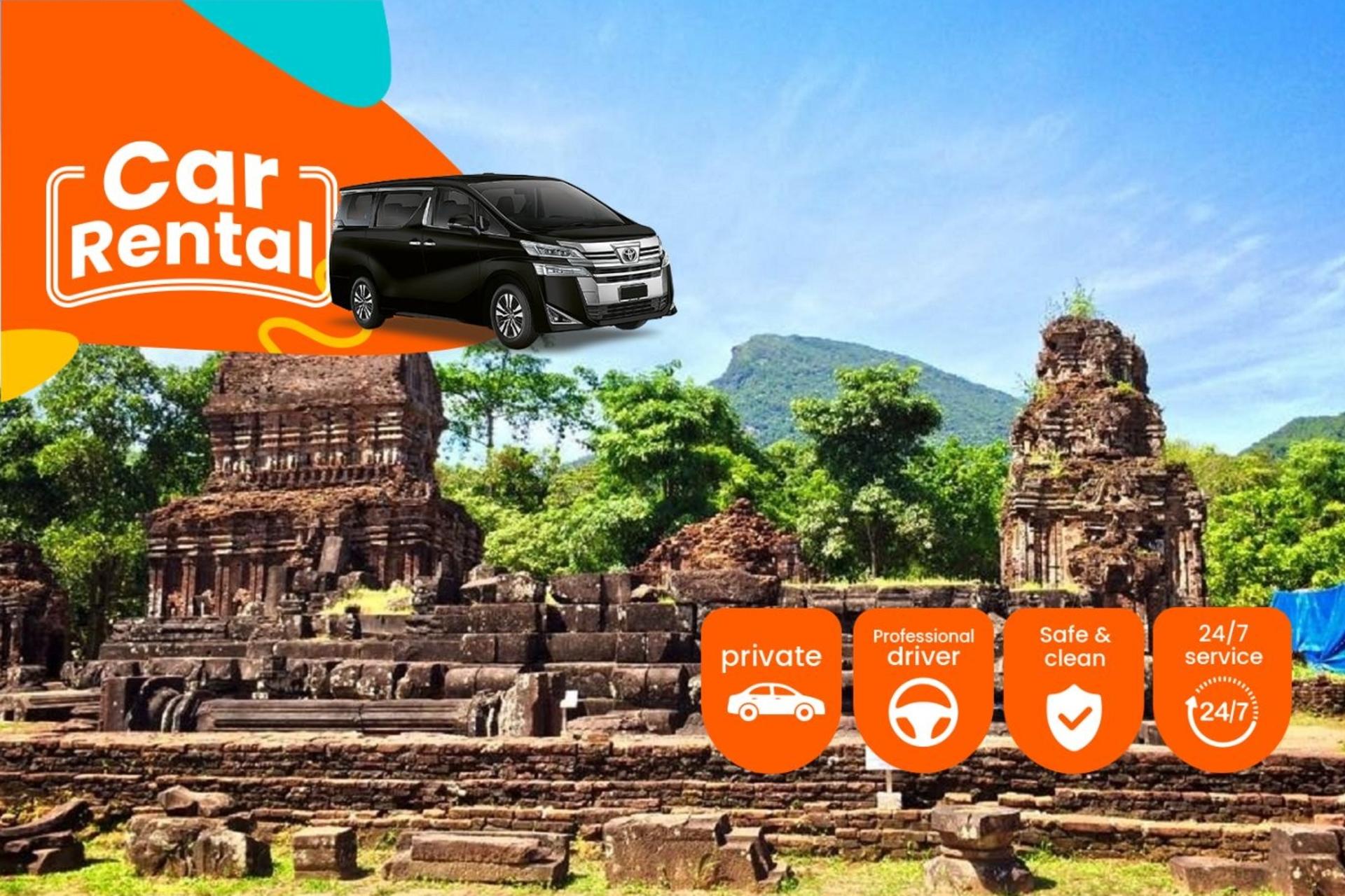 Hoi An Private transfer to My Son Sanctuary (Roundtrip with Hotel pick up)