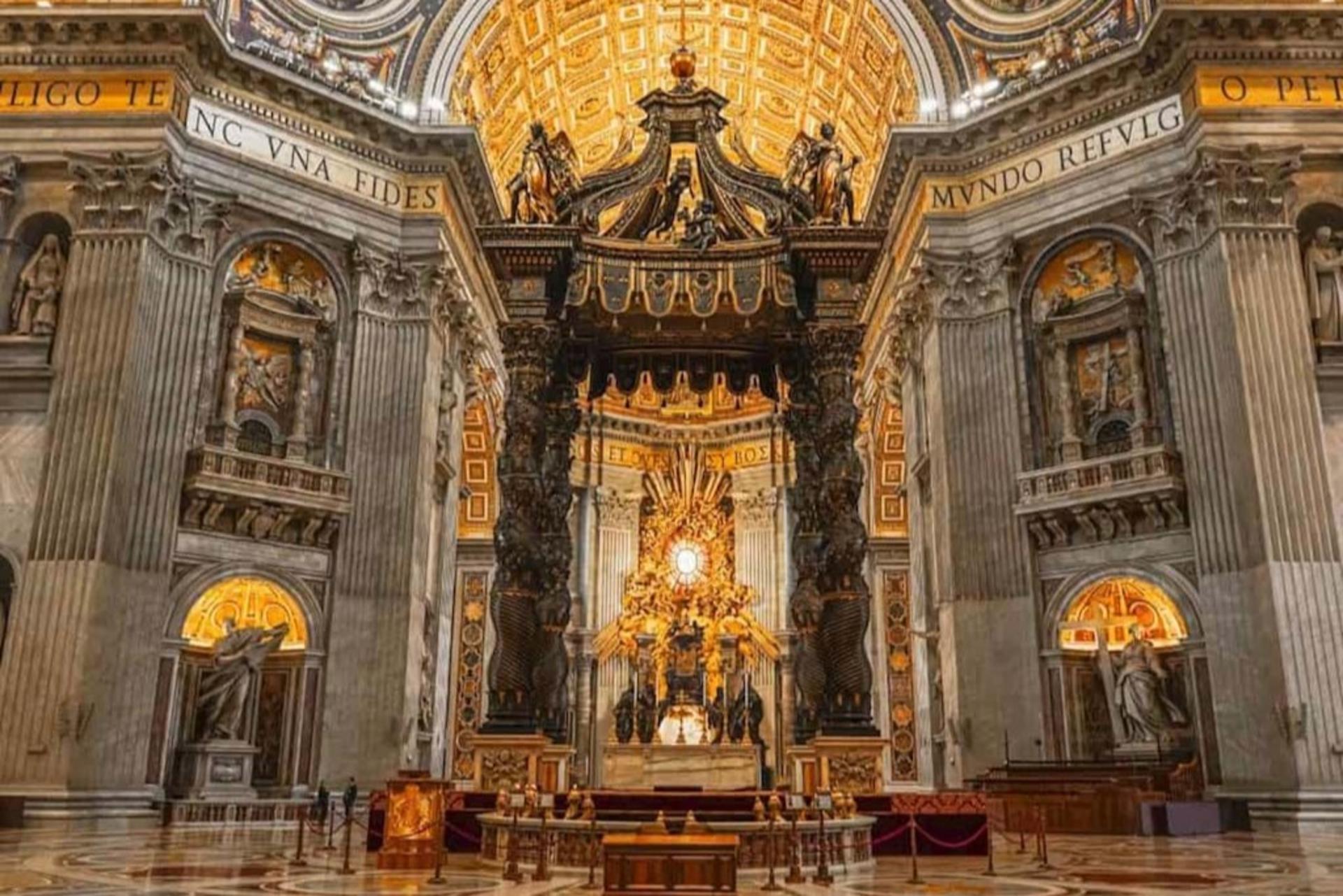 St. Peters Basilica Tour with Reserved Access in Rome - Thumbnail 2
