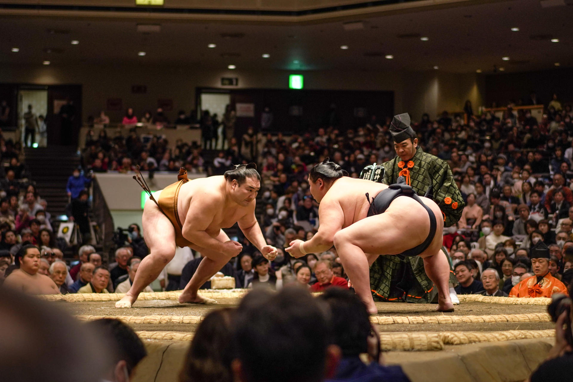 Tokyo Grand Sumo Tournament Ticket and Sumo Walking Tour in Ryogoku - Image 1