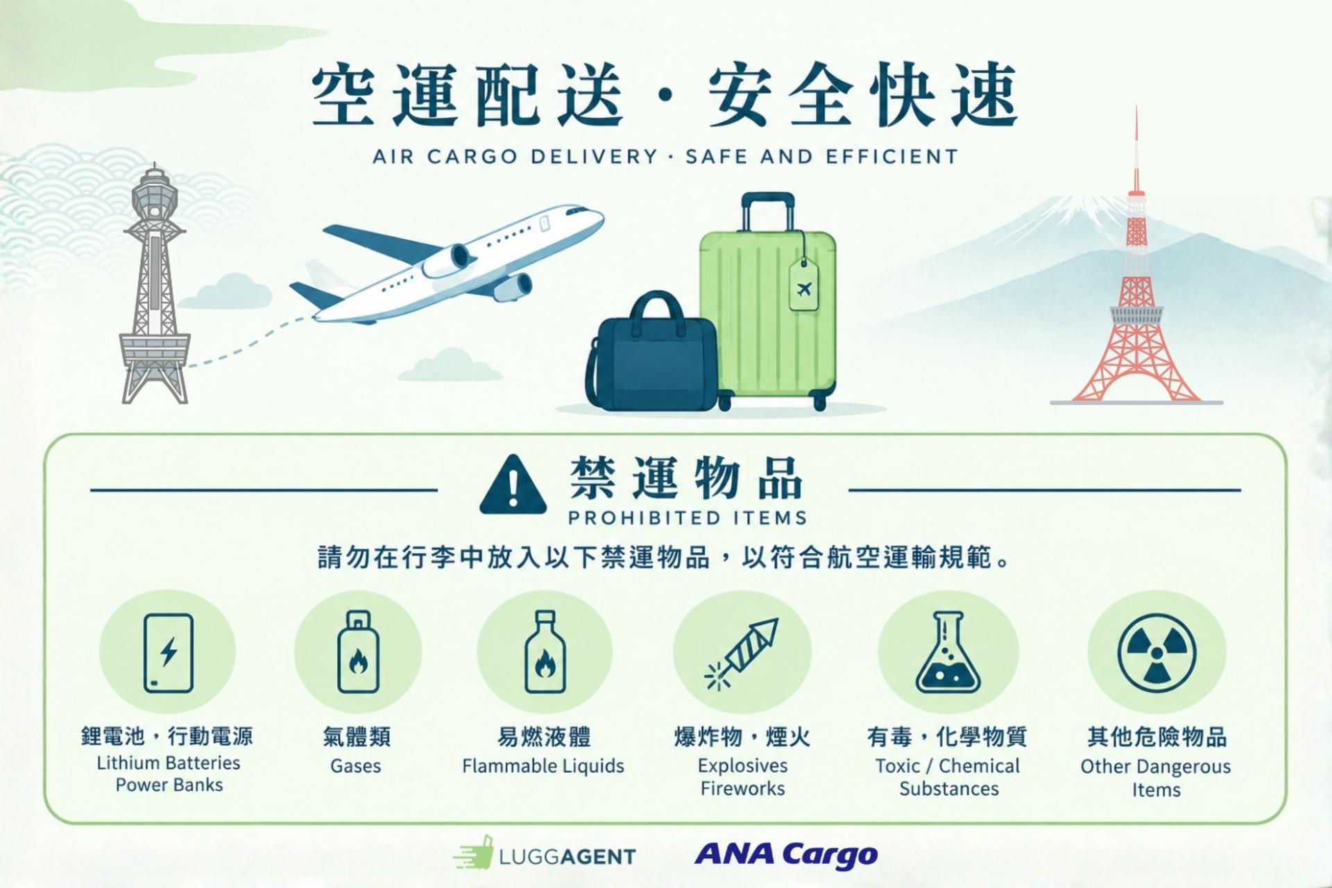 Tokyo Luggage Delivery Services by LuggAgent (From Vessel Inn Takadanobaba Station to Kyoto, Osaka, Nara or Kobe) - Thumbnail 3