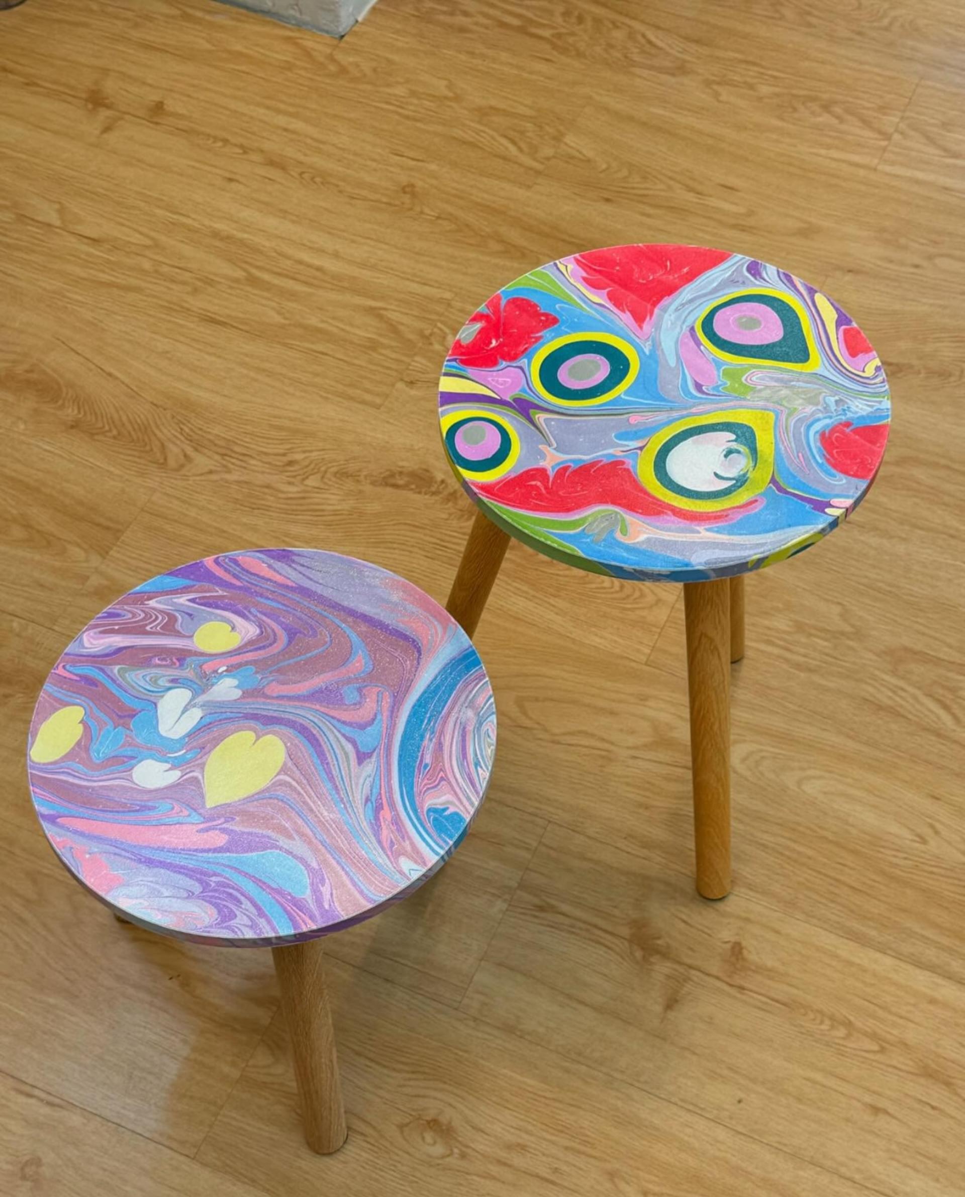 Marbling Art Workshop in Bangkok - Thumbnail 7