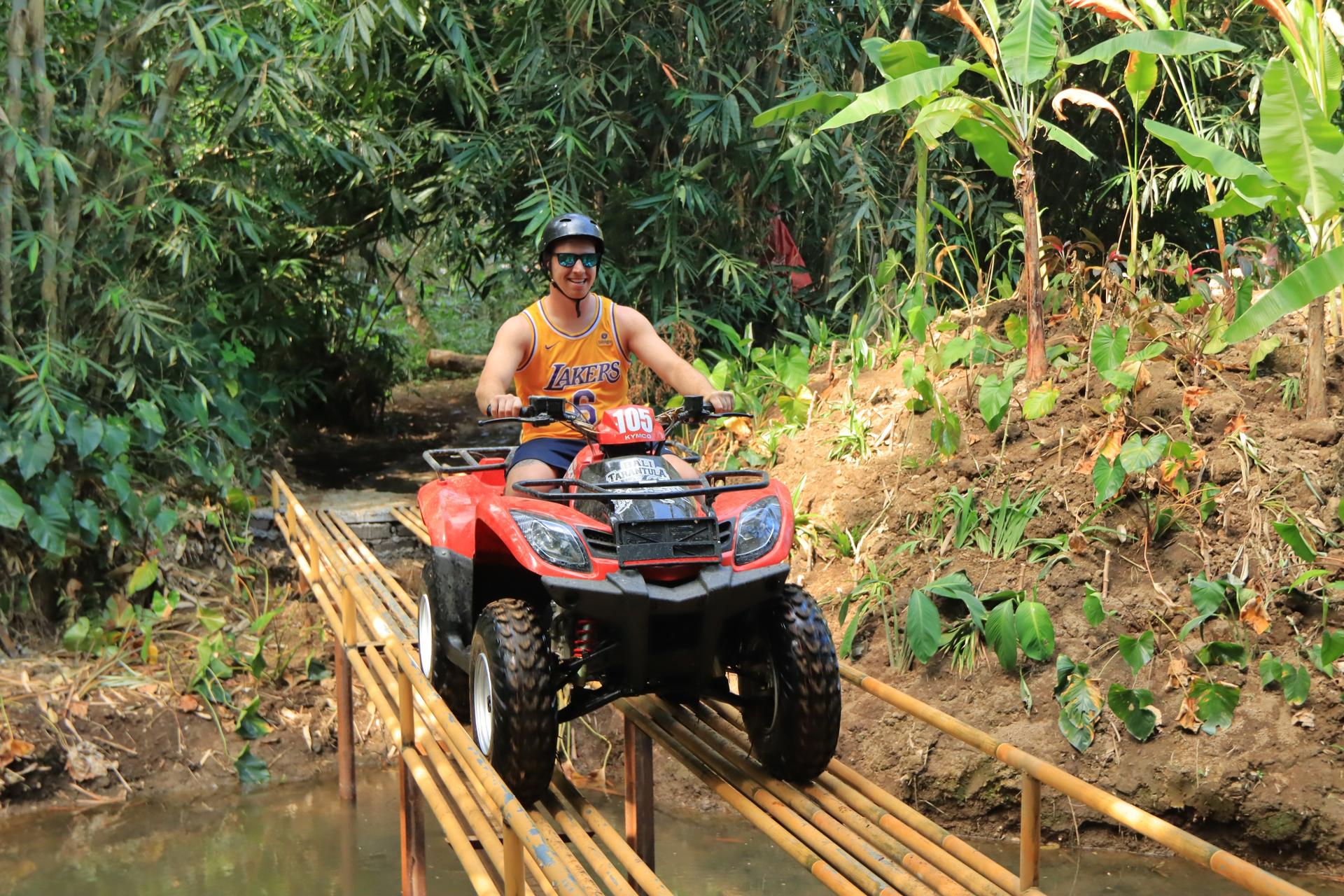 ATV Ride, Swing and Rafting Experiences in Ubud by Bali Tarantula - Thumbnail 3