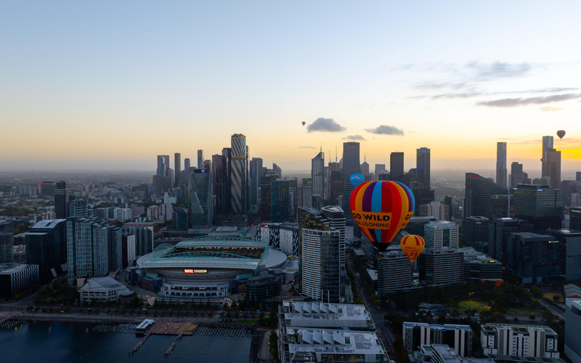 Melbourne Sunrise Hot Air Balloon Flight by Go Wild Ballooning - Thumbnail 2