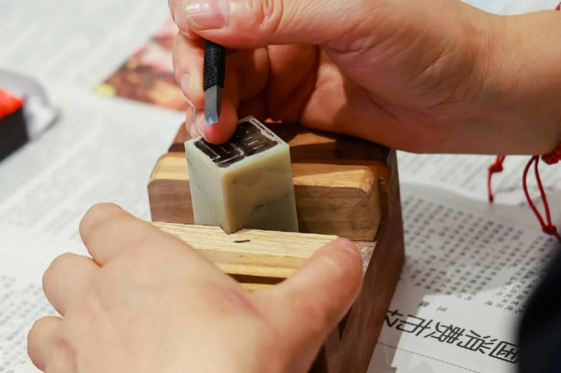 Chengdu Unfiltered - Chinese Seal Carving Workshop - Image 1