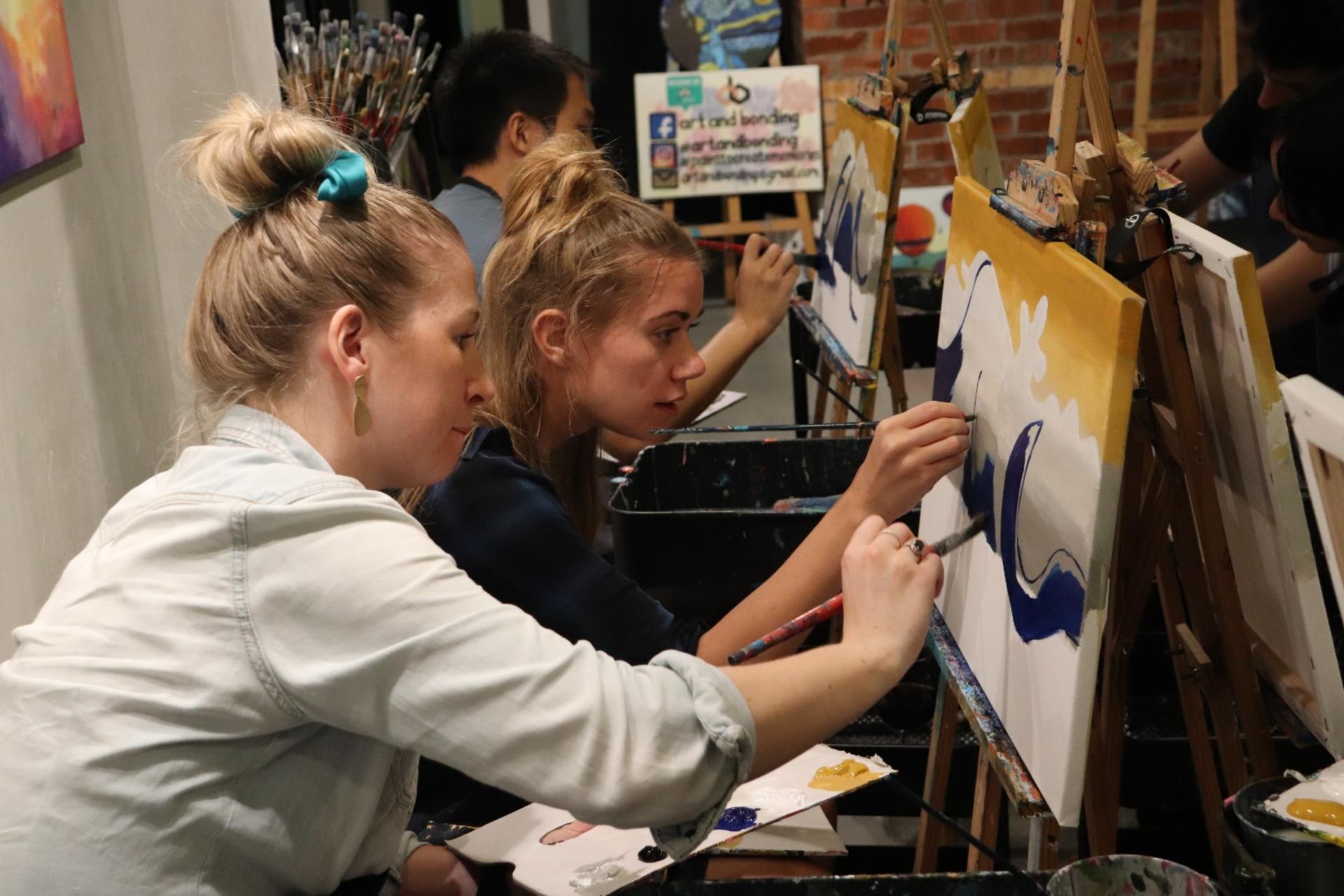 Sip and Paint Experience in Kuala Lumpur - Thumbnail 2