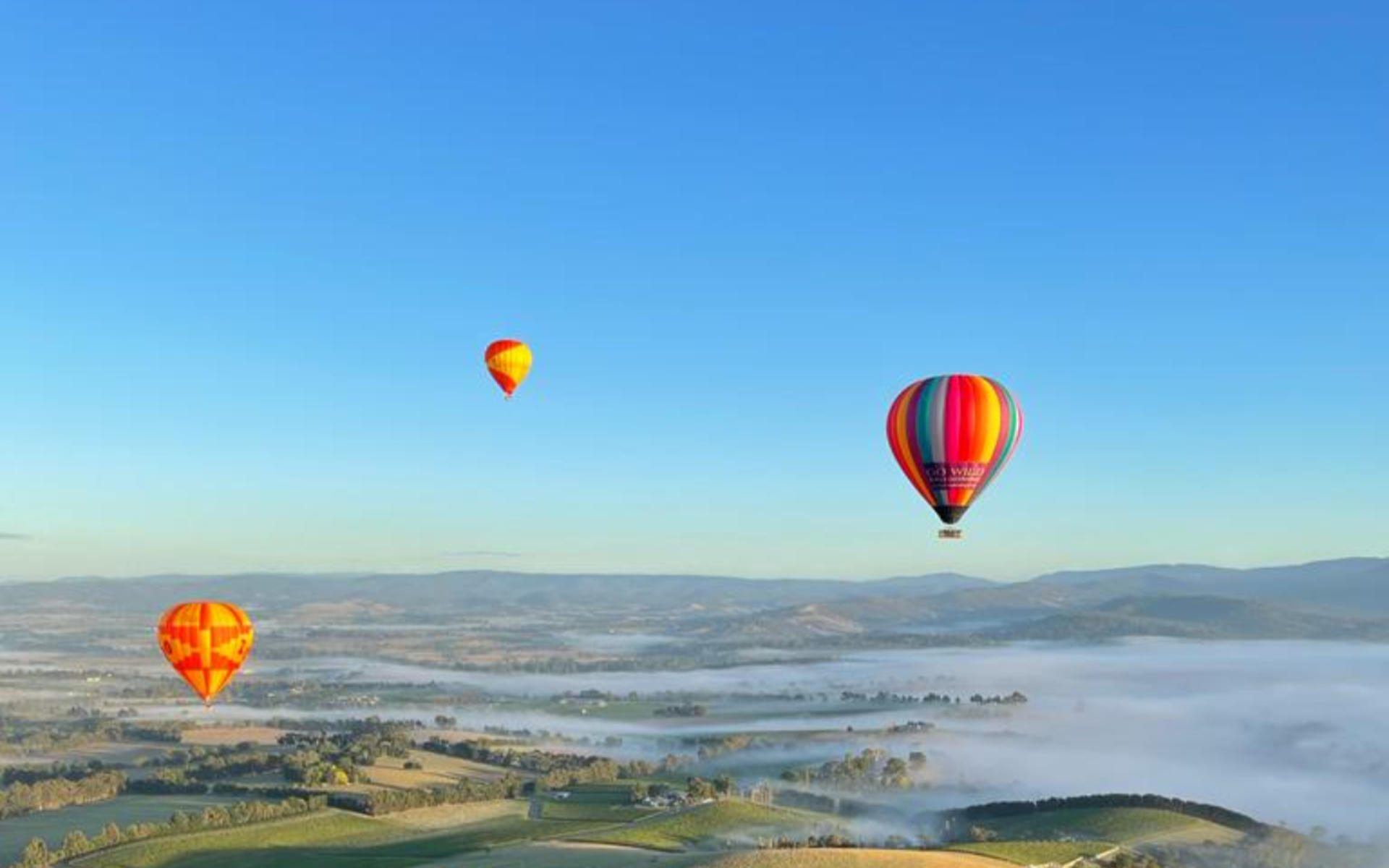Yarra Valley Sunrise Hot Air Balloon Flight Experience - Thumbnail 2