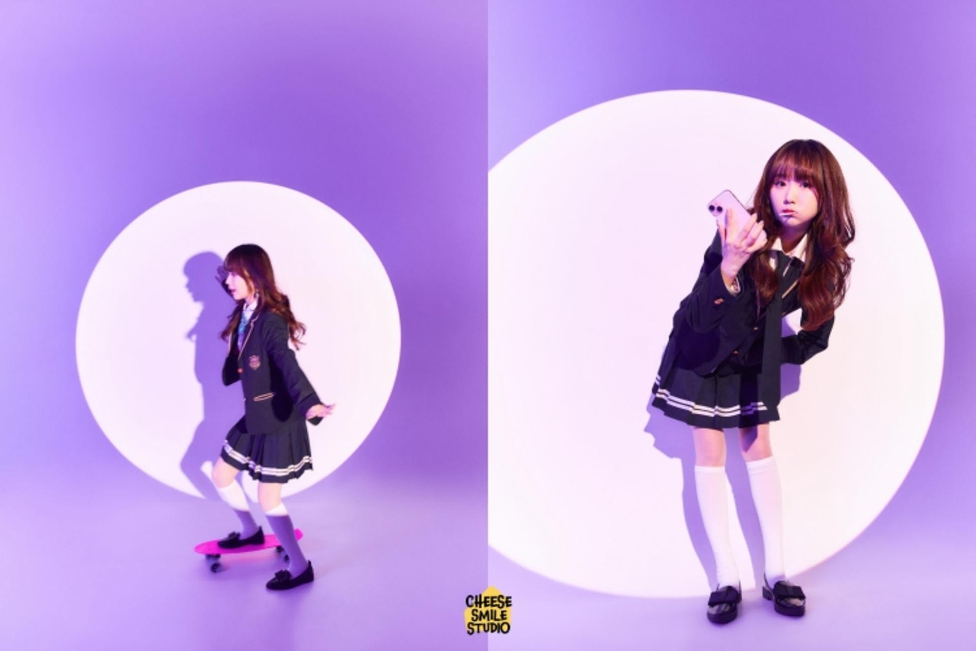 K-pop Idol Photo Shoot Package with Korean School Uniform Rental - Thumbnail 9