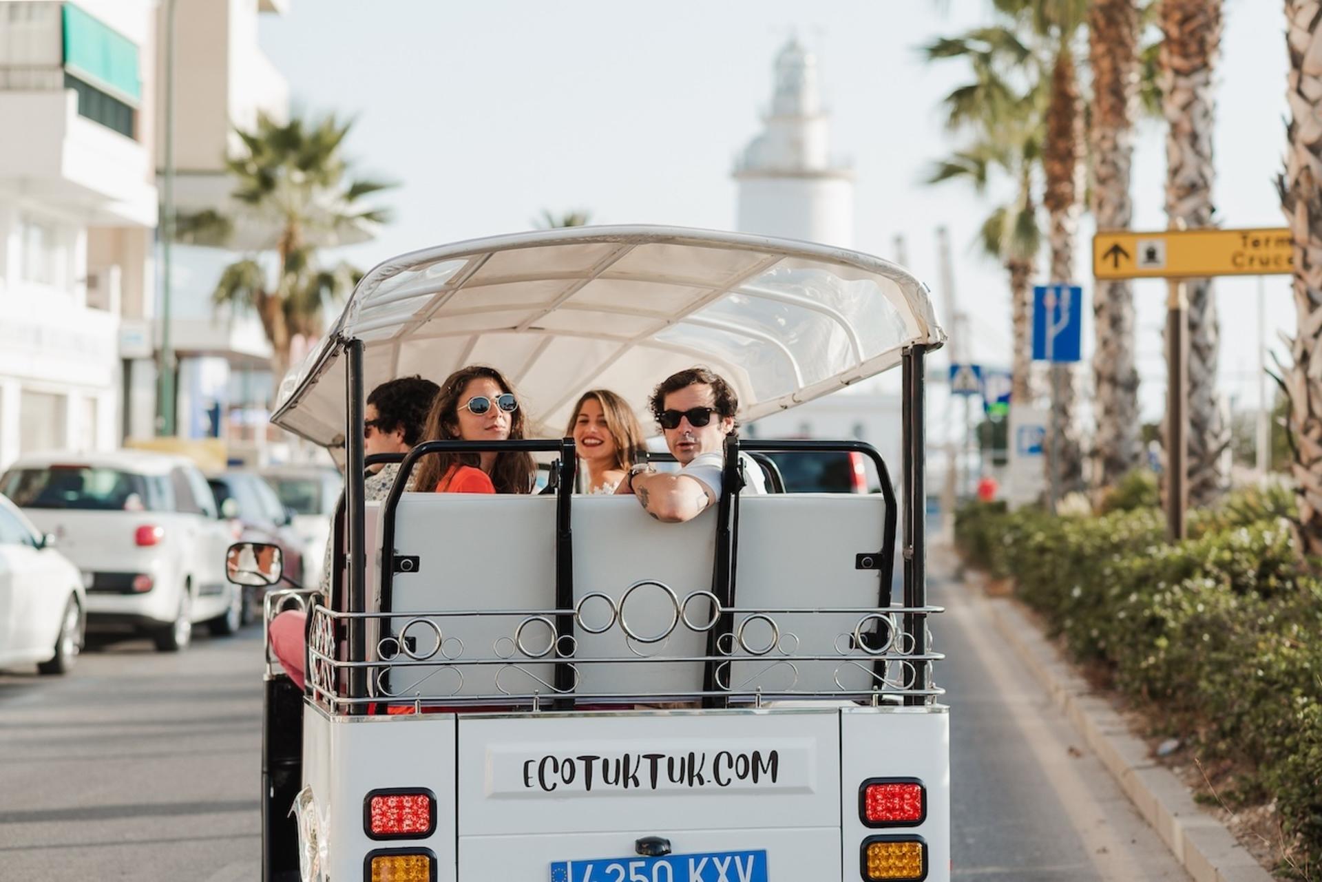 Private Eco Tuk Tuk Tour in Malaga - Thumbnail 3