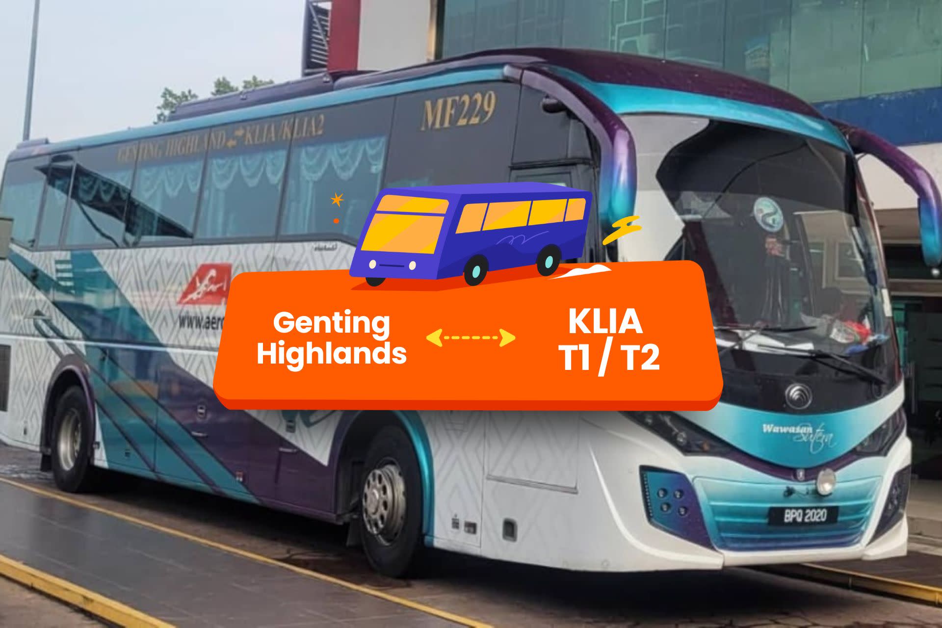 Genting Highlands - Kuala Lumpur International Airport Bus by Aerobus - Image 1
