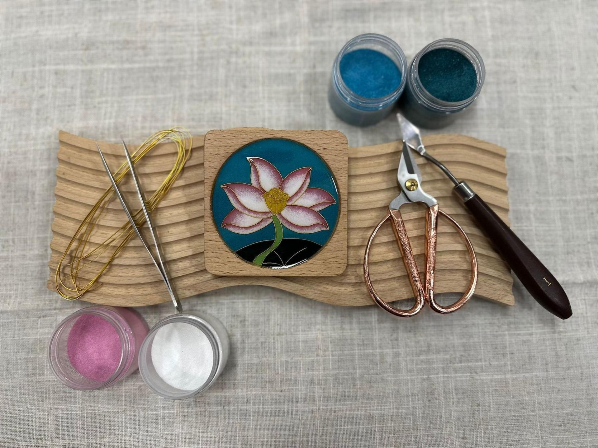 Cloisonne Coaster Workshop - Thumbnail 5