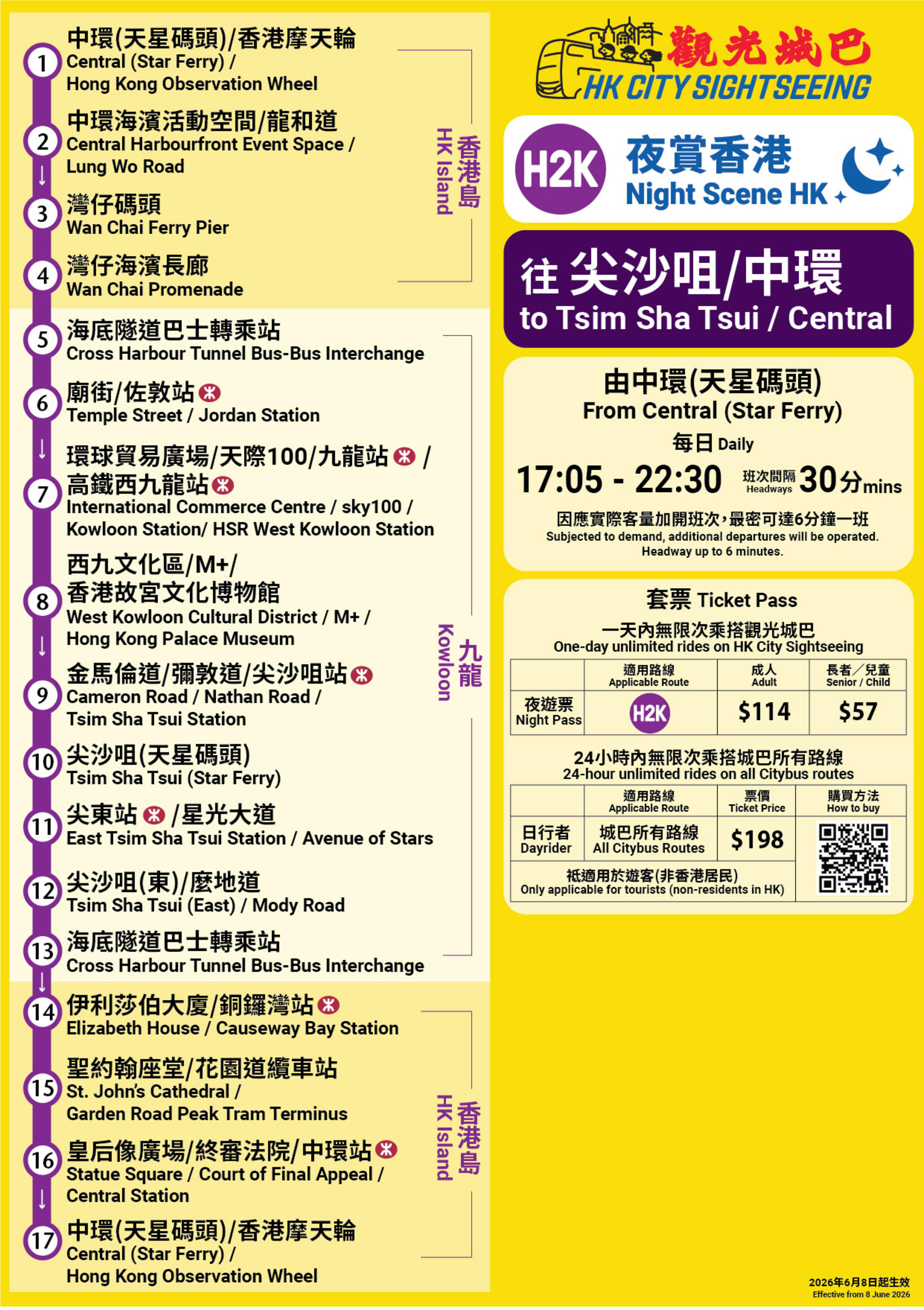 Citybus HK City Sightseeing Bus - Hop On Hop Off Open-top double-decker bus - Thumbnail 19