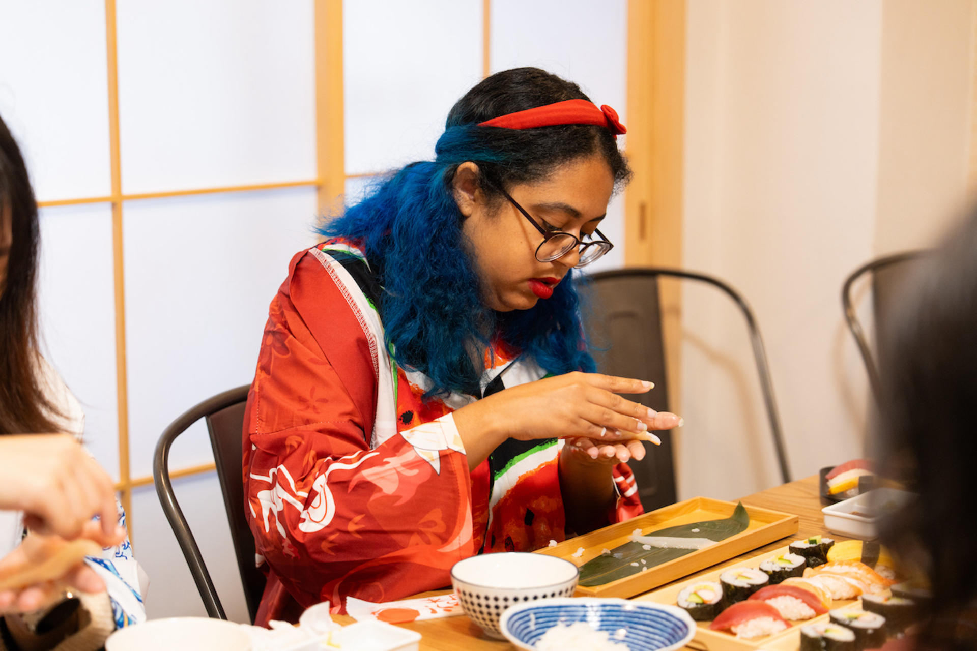 Sushi Making Class in a Happi Coat in Asakusa - Thumbnail 5