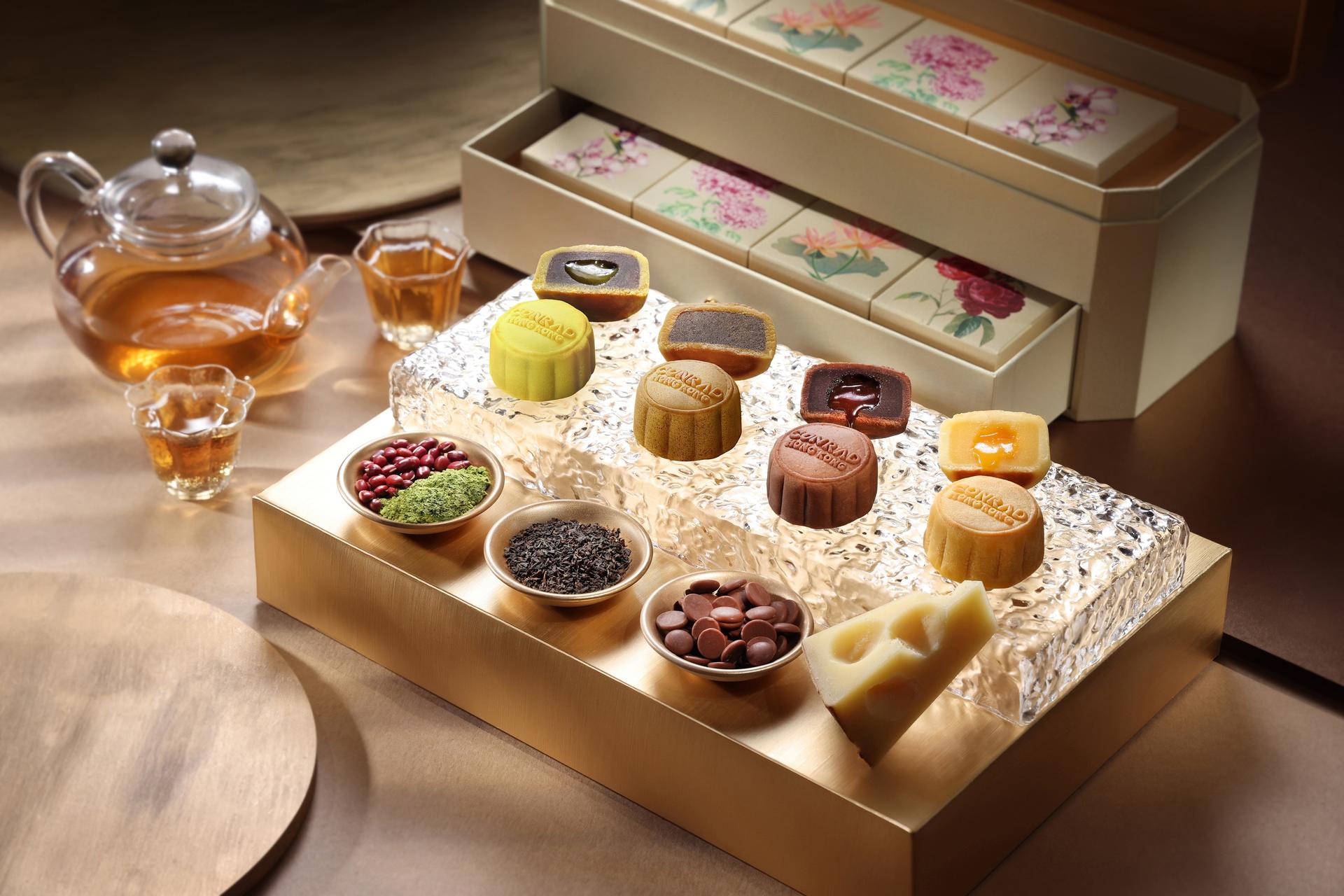 Conrad Hong Kong | Mid-Autumn Festival 2026 | Mini Black Sesame Mooncake, Mini Musang King Durian Mooncake | 14/8 - 24/9 pick up at Admiralty - Thumbnail 7