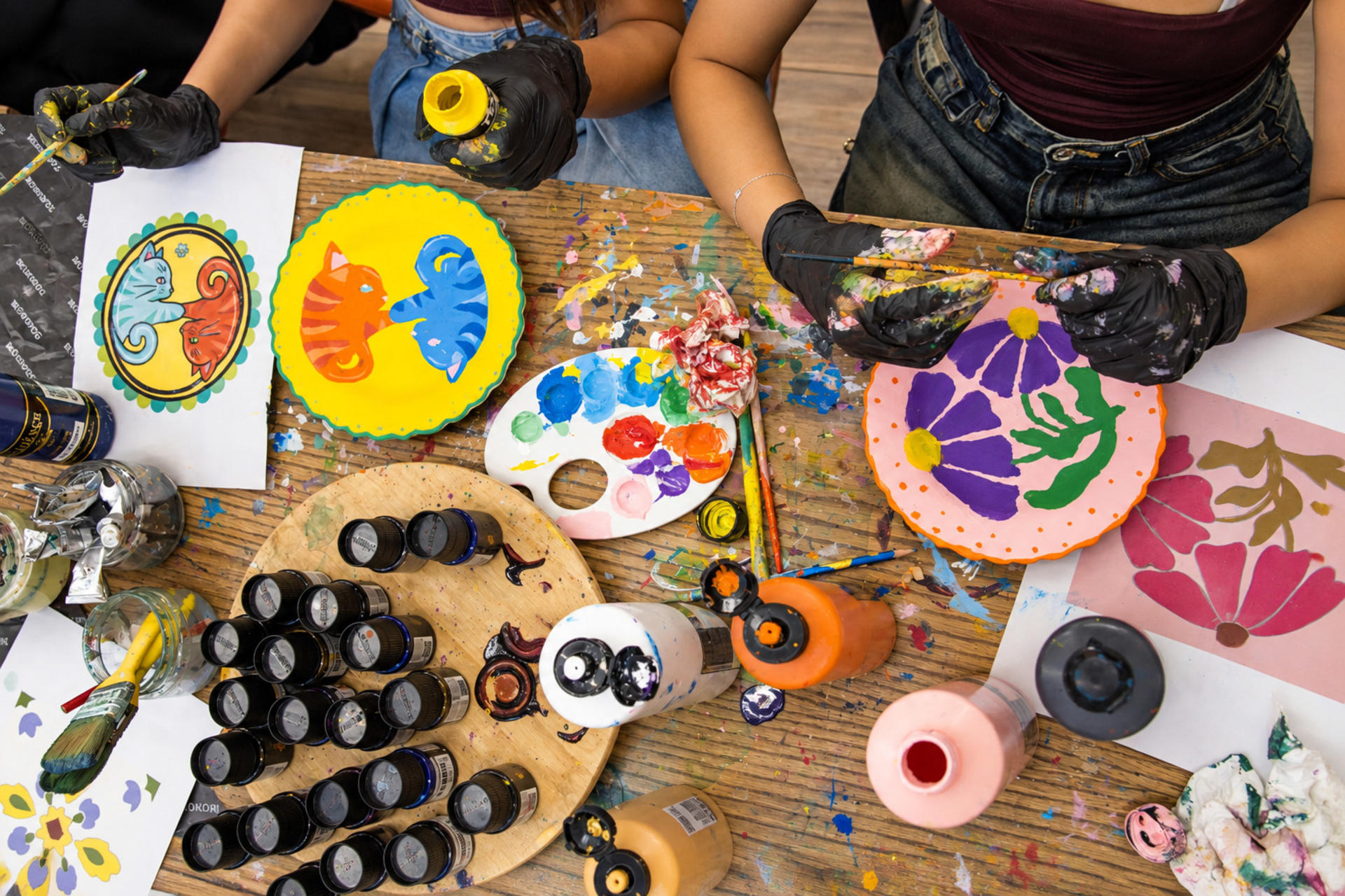 Rooftop Ceramic Painting Workshop with Fairy Chimney Views - Thumbnail 4