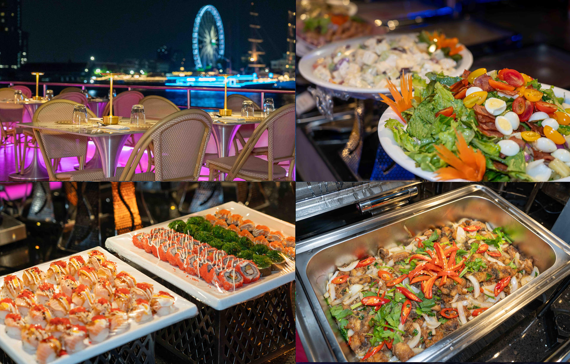 Super Galaxy Dinner Cruise in Bangkok - Thumbnail 4