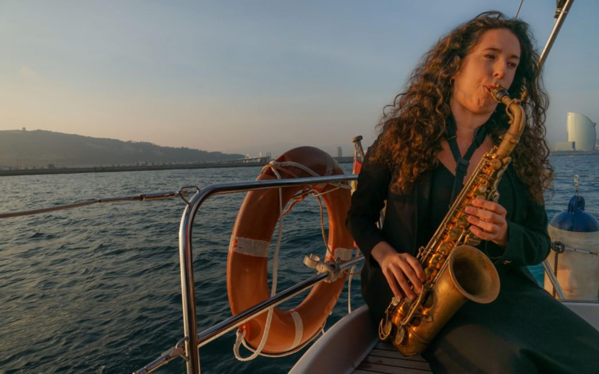 Sunset Sailing with Live Spanish Guitar or Saxophone - Image 1