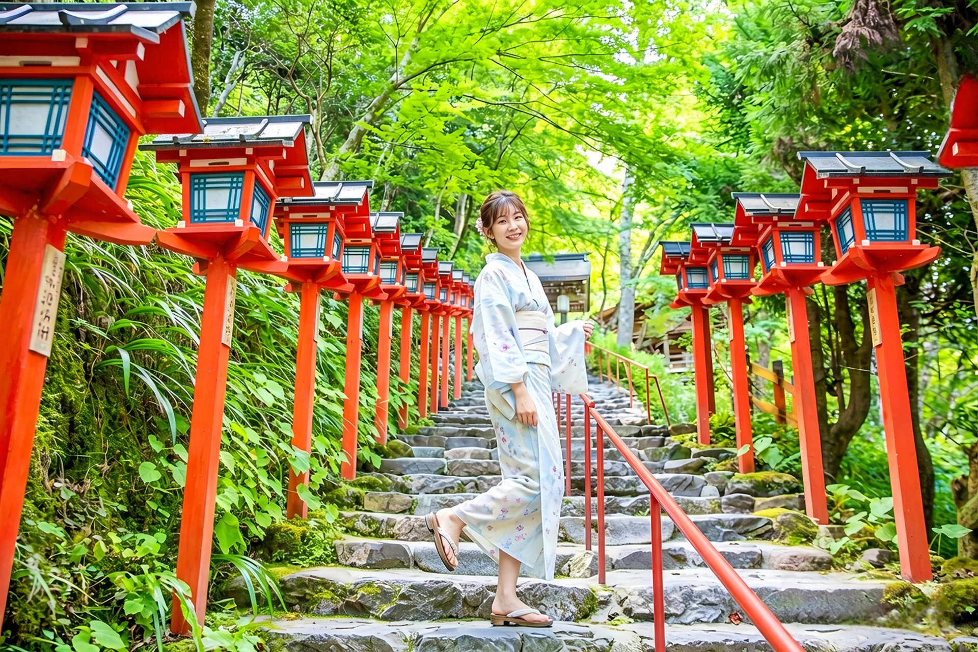 Kyoto Small Group Day Tour: Kifune Shrine & Nanzen-ji Temple/Eikando Temple & Sanzen-in Temple & Eizan Electric Railway Experience (Departure from Osaka/Kyoto) - Image 1