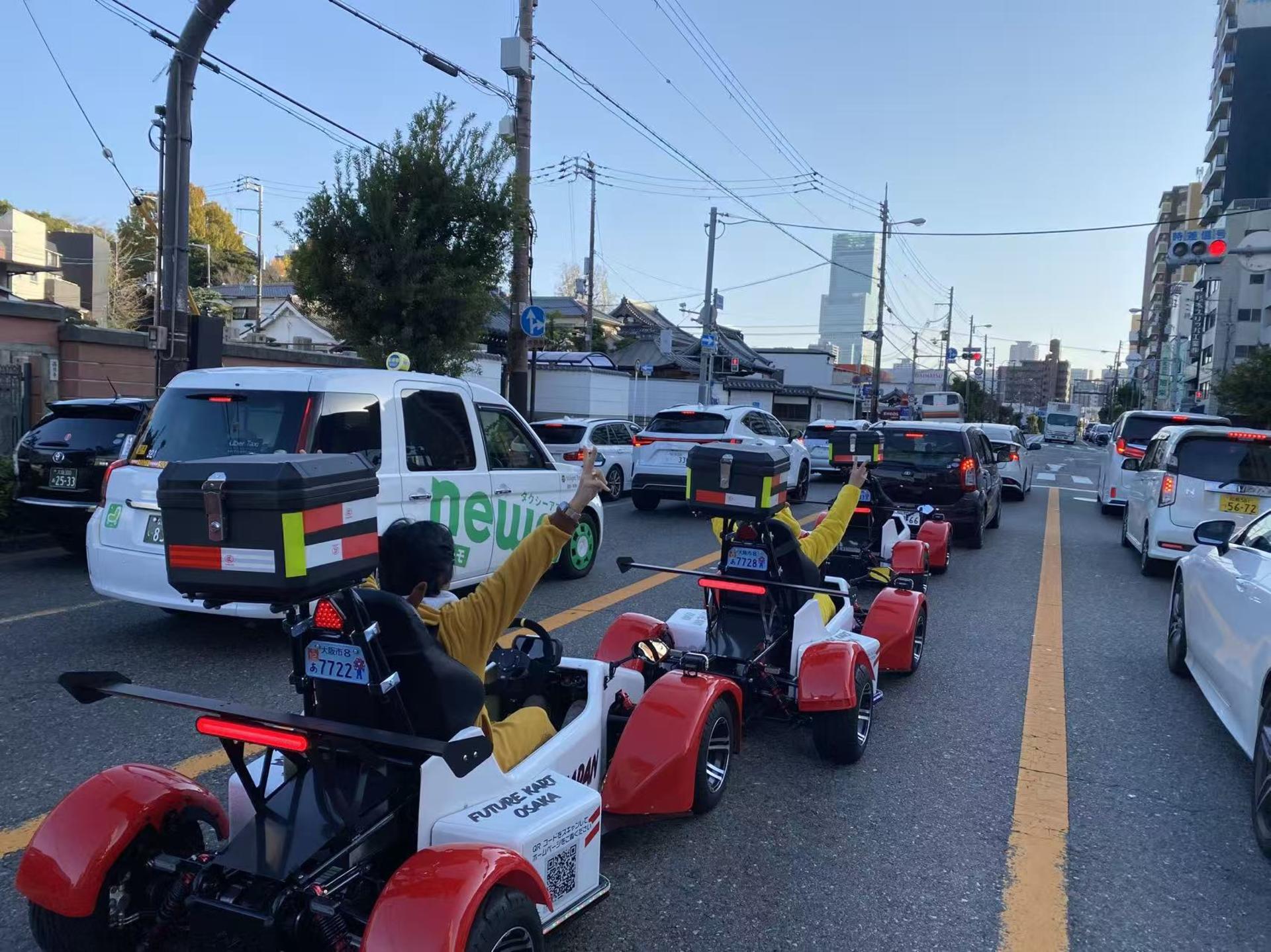 Osaka Electric Go-Kart Scenic City Tour for Sightseeing Lovers - Thumbnail 15