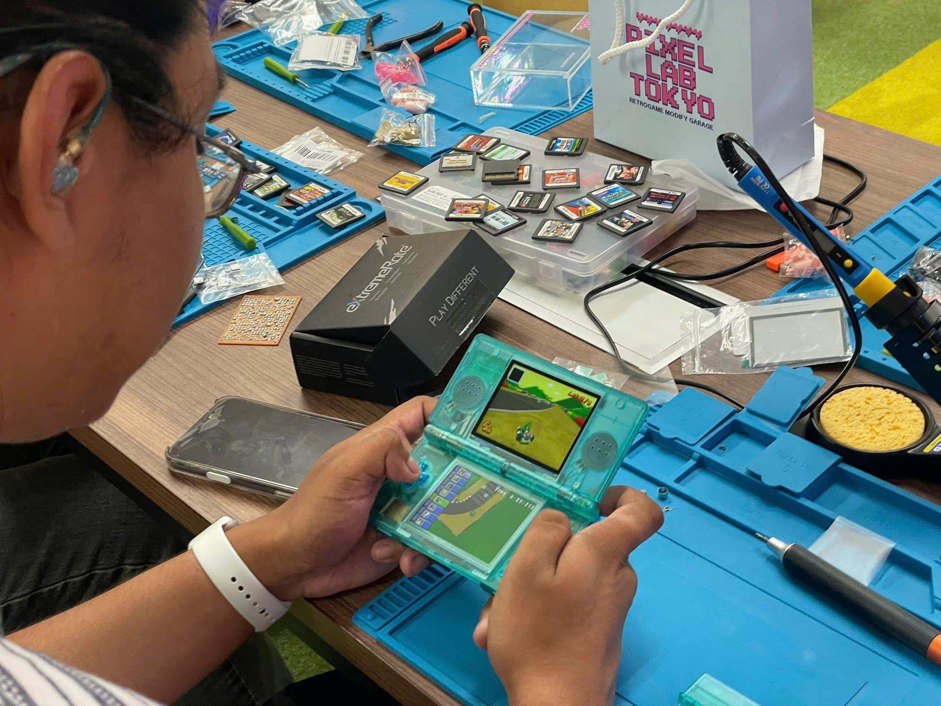 Pixel Lab Tokyo: Pixel Lab Tokyo: DS Lite USB-C & IPS Mod Workshop - Thumbnail 30