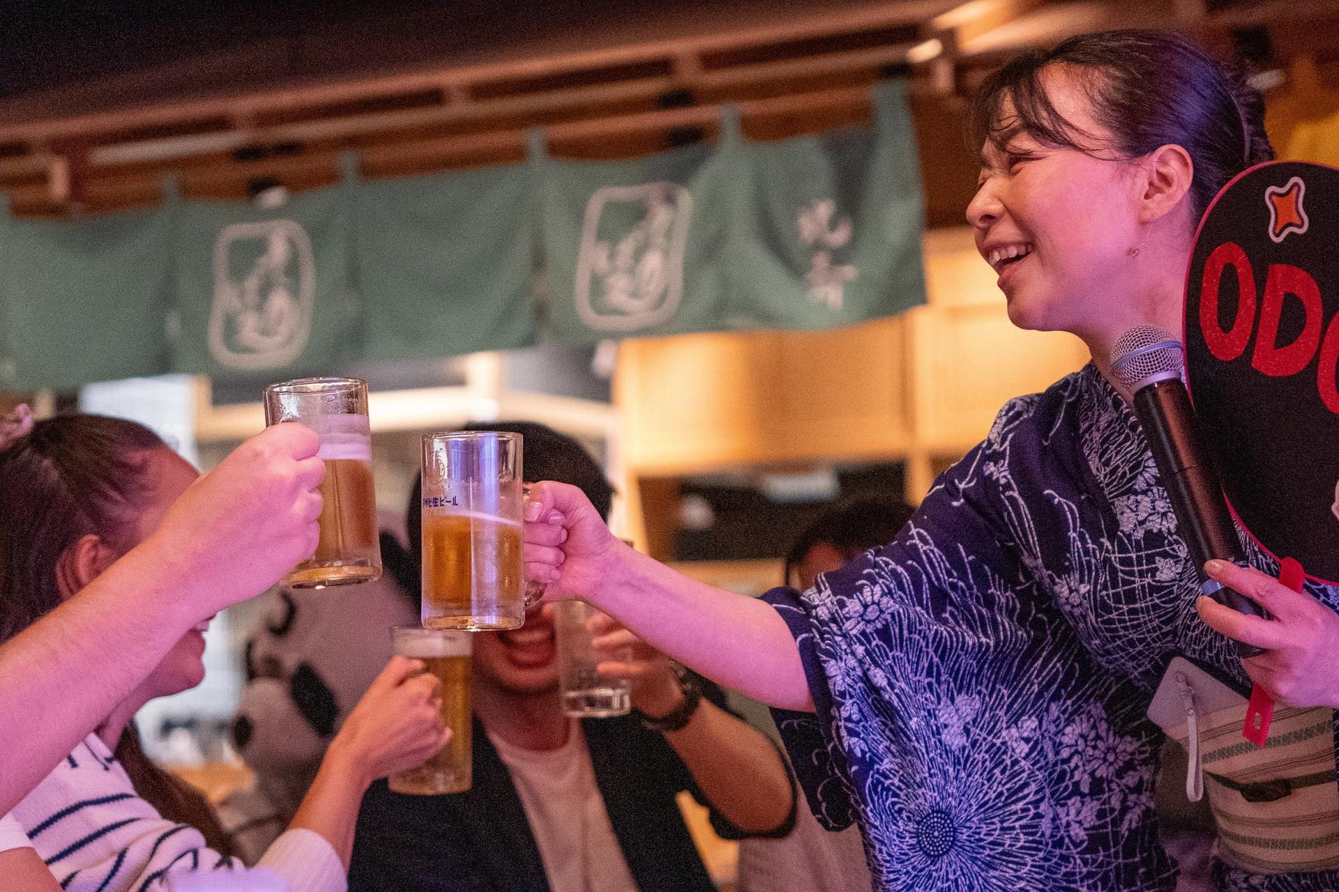 Bon Dance IZAKAYA in Shinjuku, Tokyo - Thumbnail 5