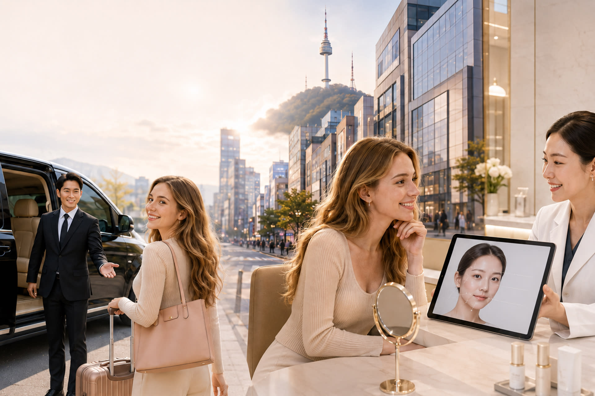 One-Day K-Beauty Tour & Consultation (with Private Pickup) - Thumbnail 2