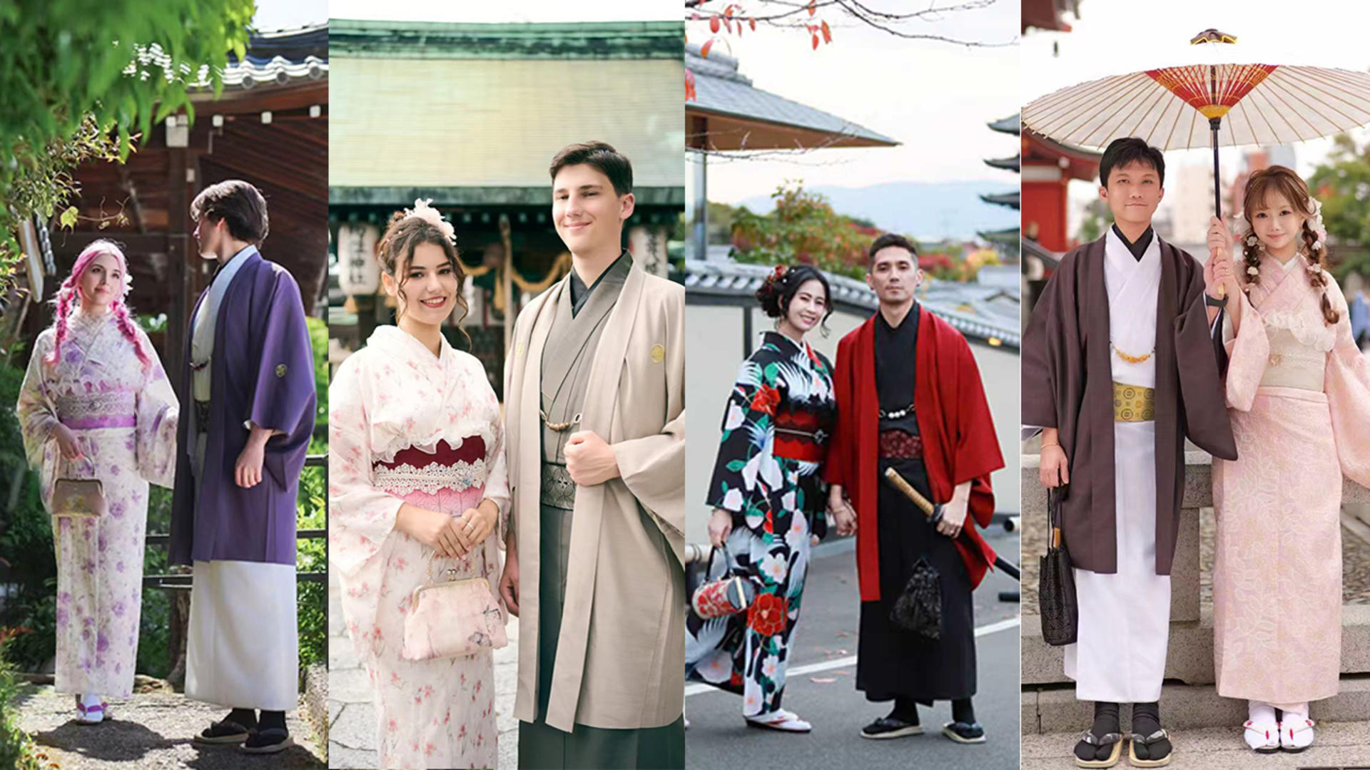 Kyoto Kimono Rental Experience (Optional Exquisite Hair Styling/Japanese Makeup/Photography) (Ookini Kiyomizu-dera Main Store) - Thumbnail 6