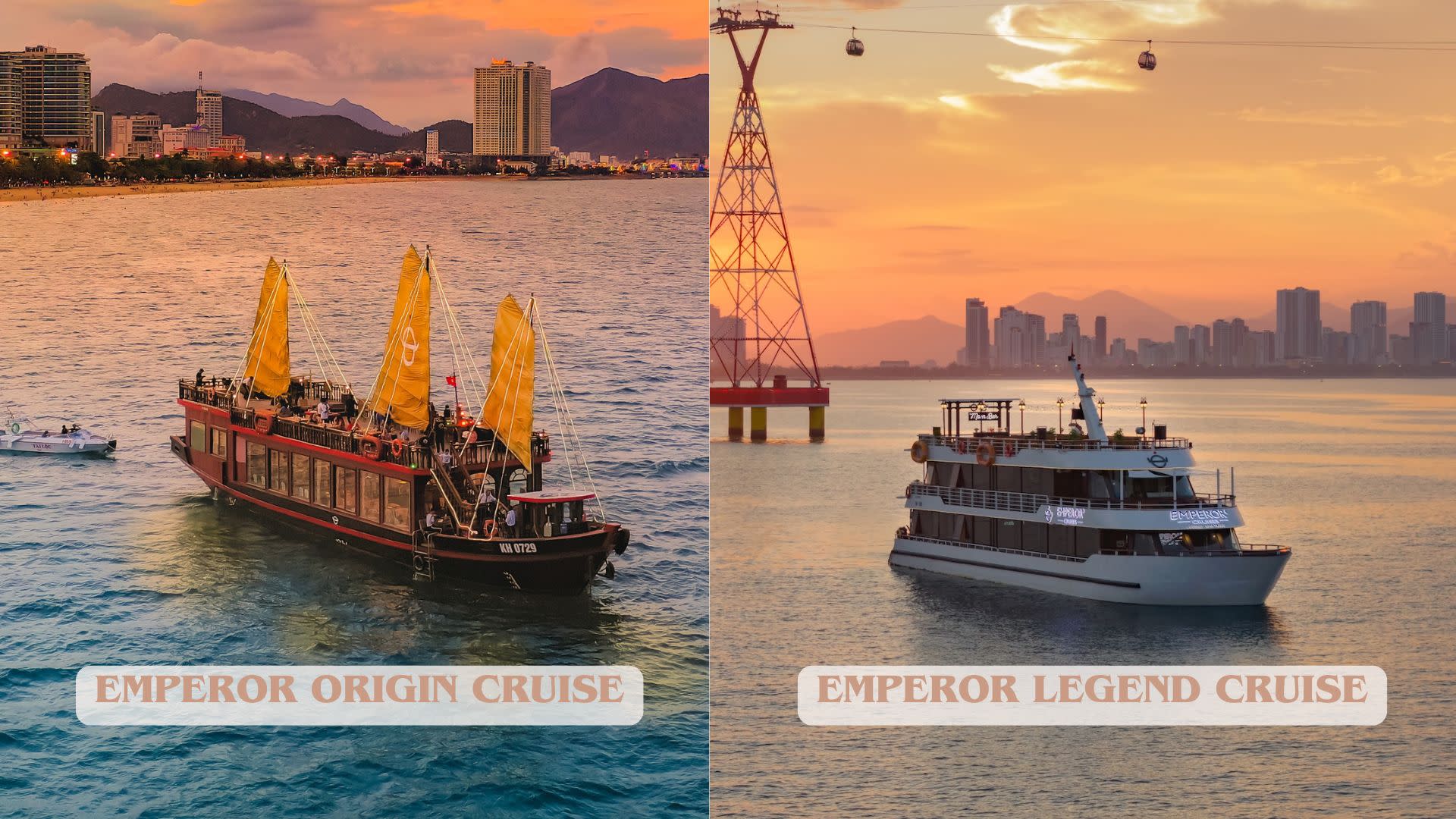 Sunset Cocktail and Dinner Luxury Emperor Cruise in Nha Trang - Thumbnail 2
