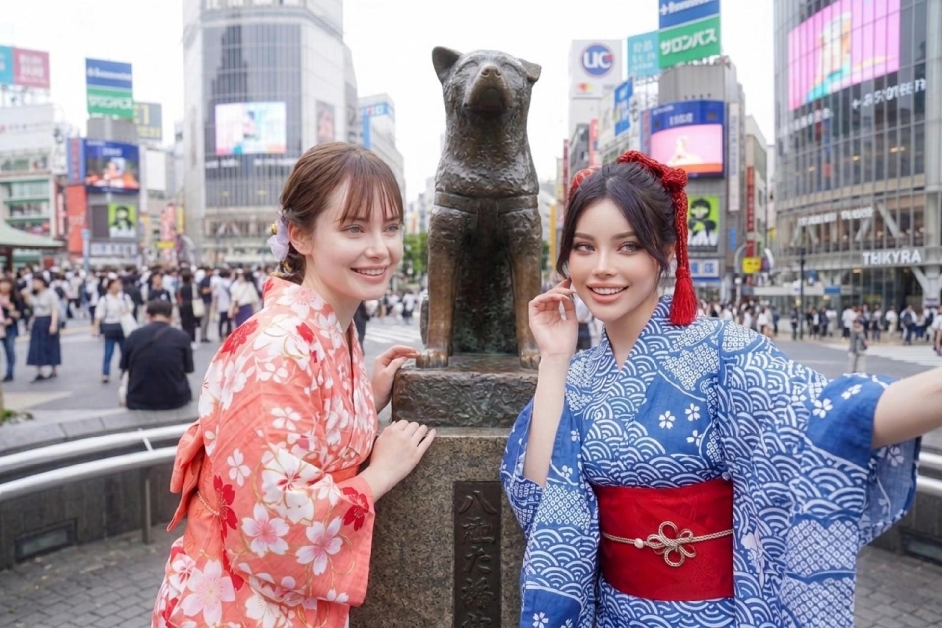 VASARA Kimono and Yukata Rental in Tokyo (Available in 5 branches) - Thumbnail 3